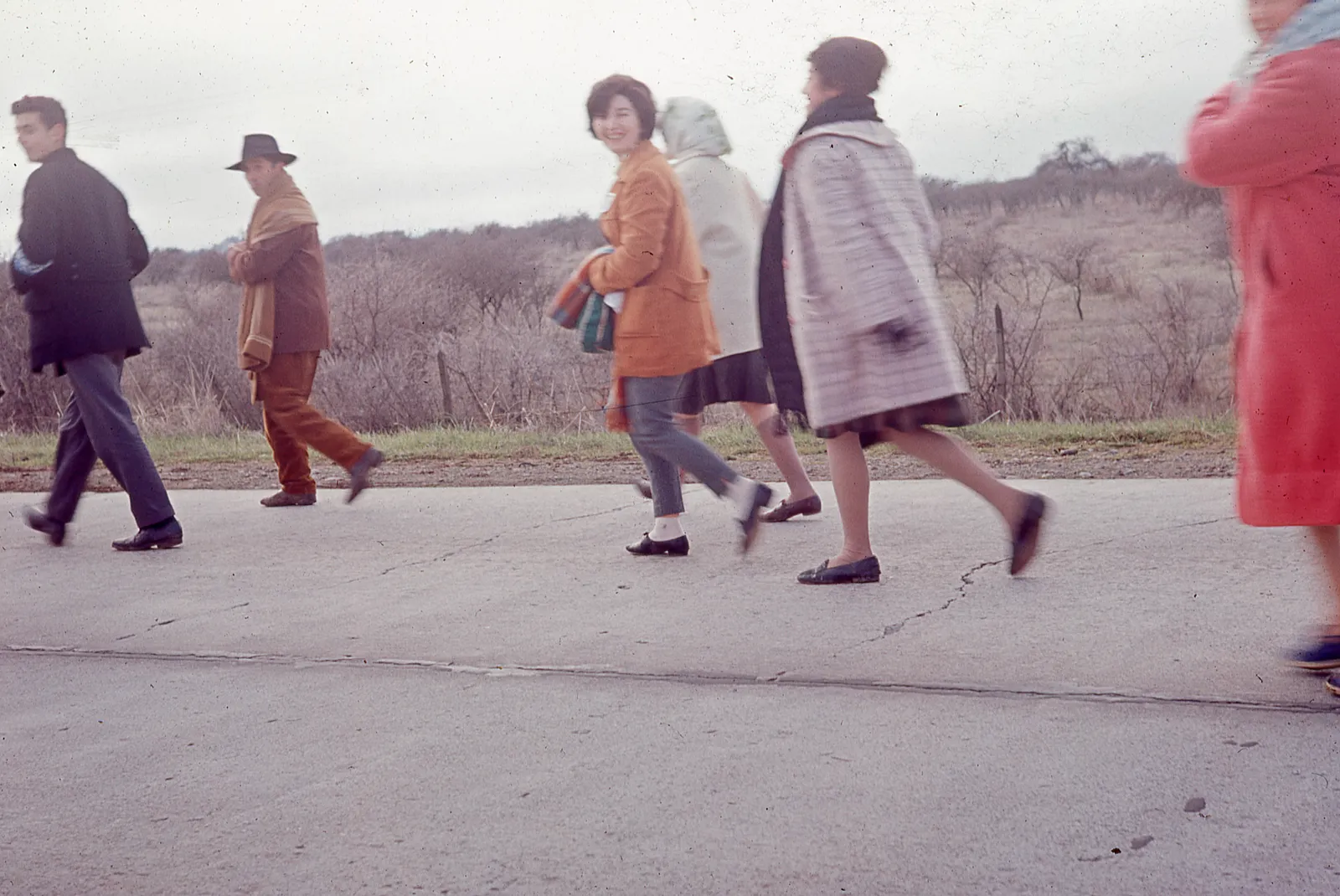 Marcha de la Patria Joven campaña presidencial Eduardo Frei Montalva, 1964