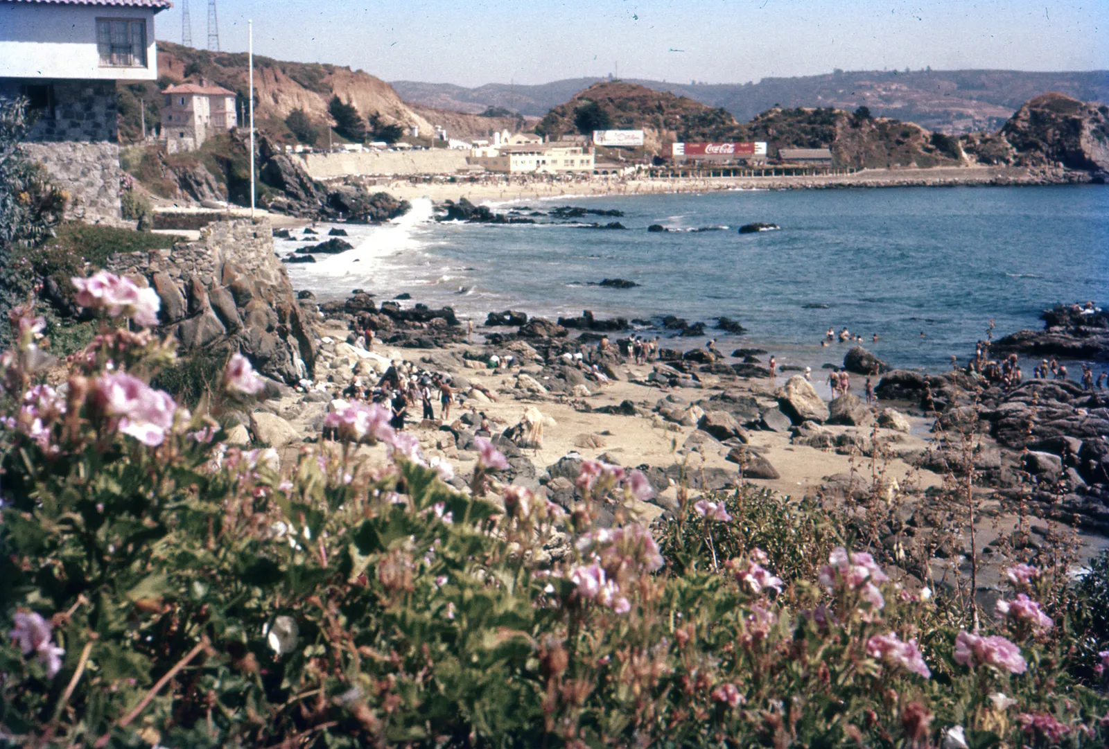 Playa Las Salinas de Viña del Mar en 1965