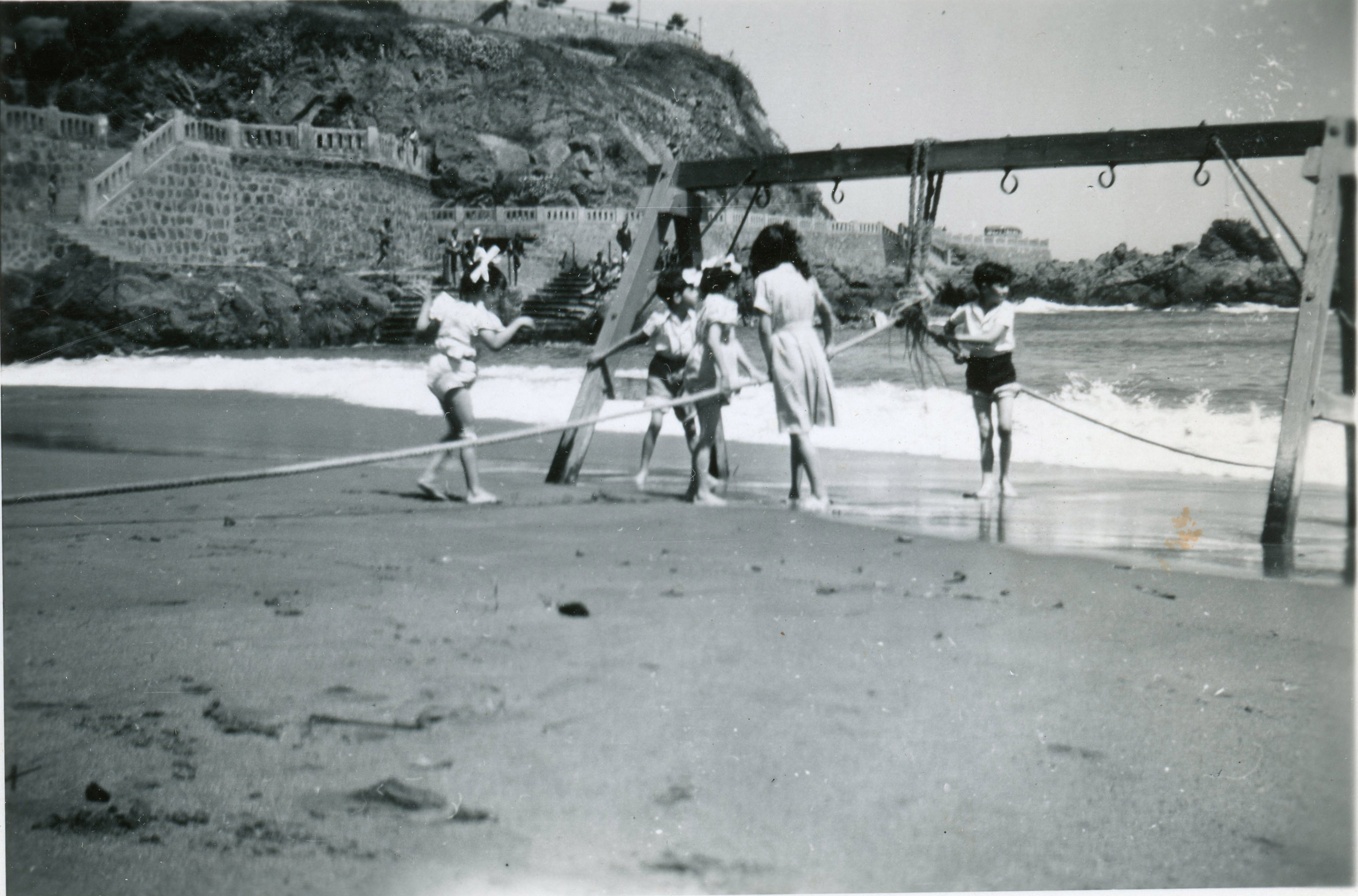 Playa Las Torpederas, Valparaíso, 9 Diciembre 1948