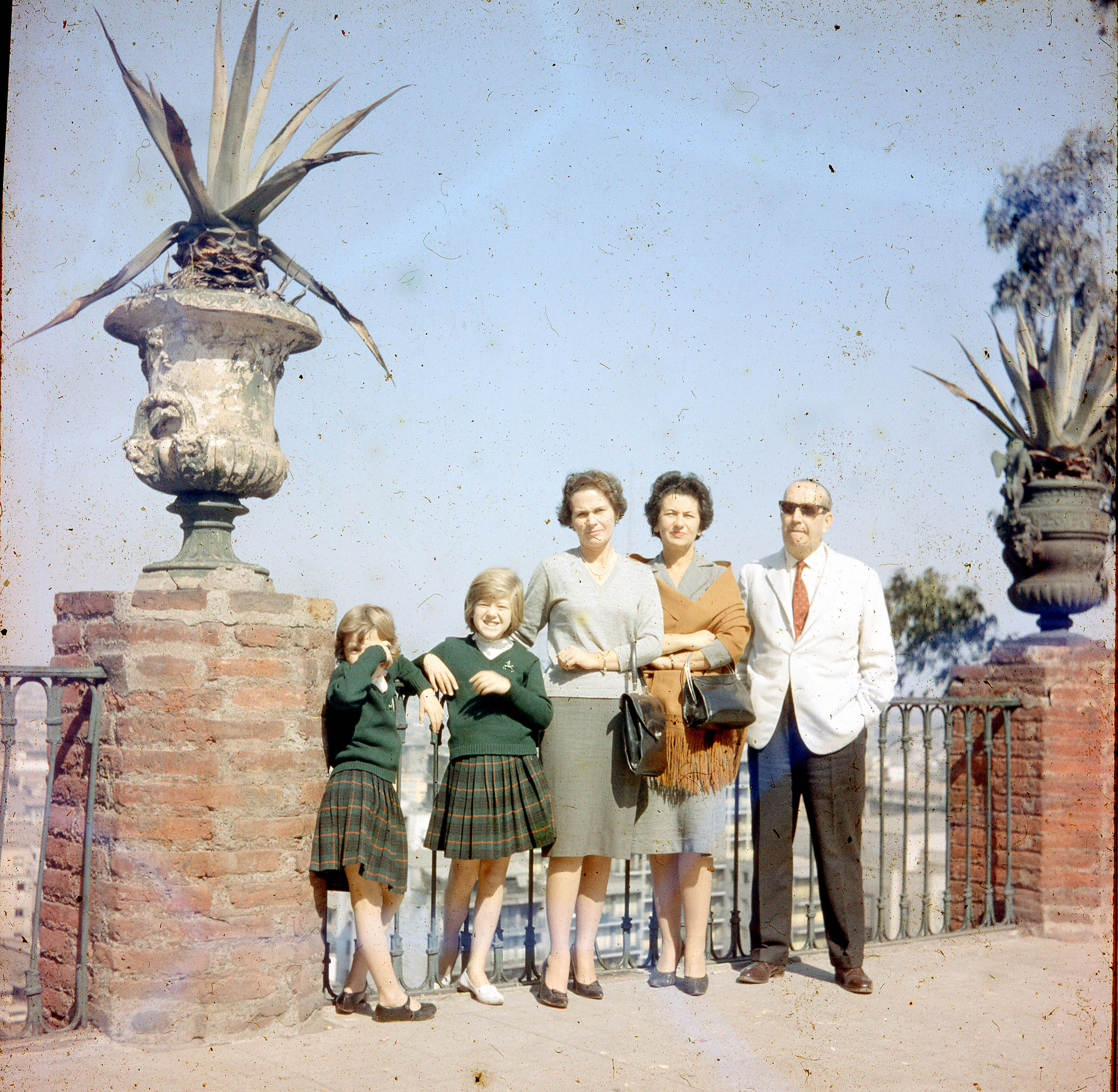 Cerro Santa Lucía, 1960