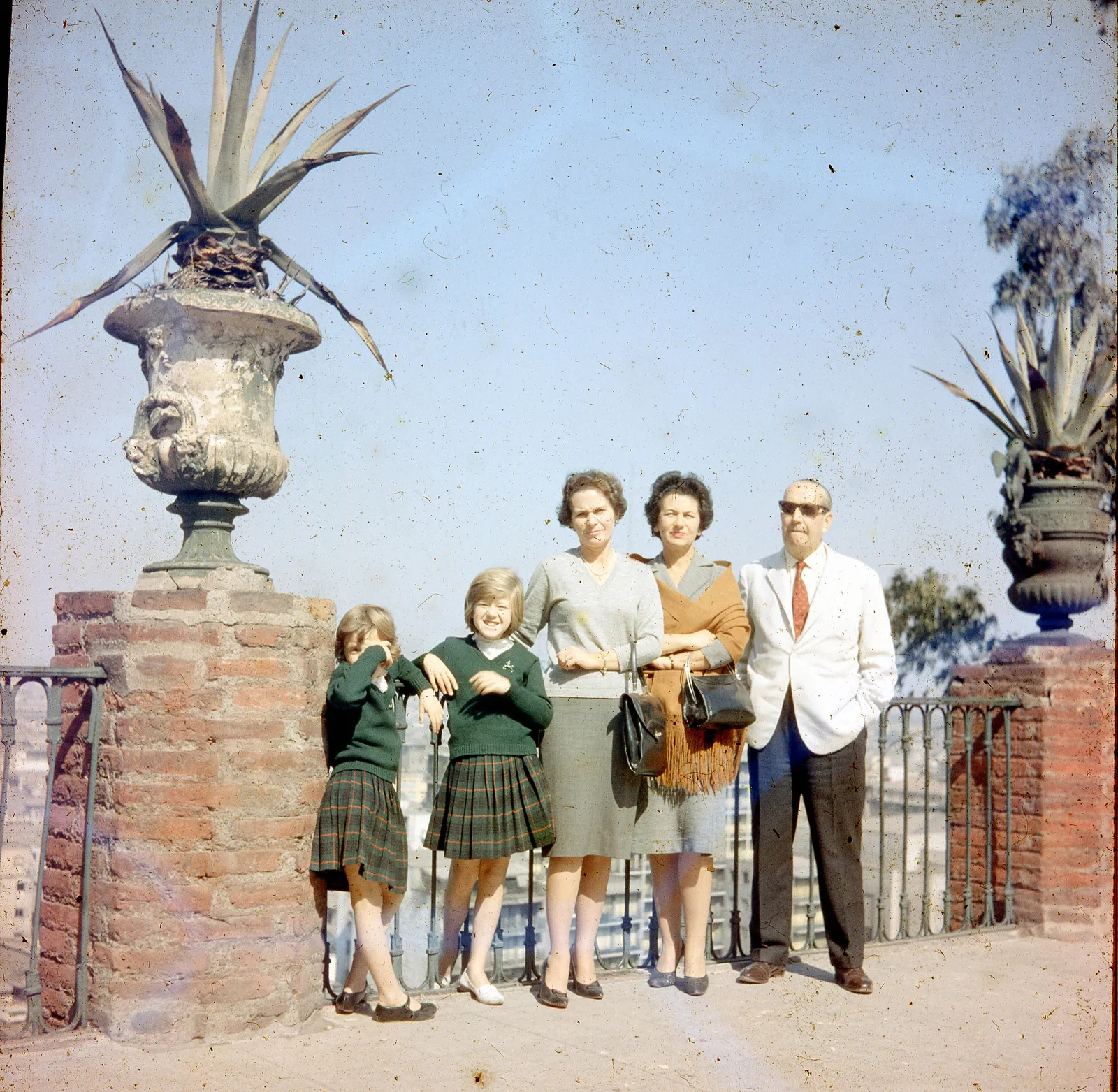 Cerro Santa Lucía, 1960