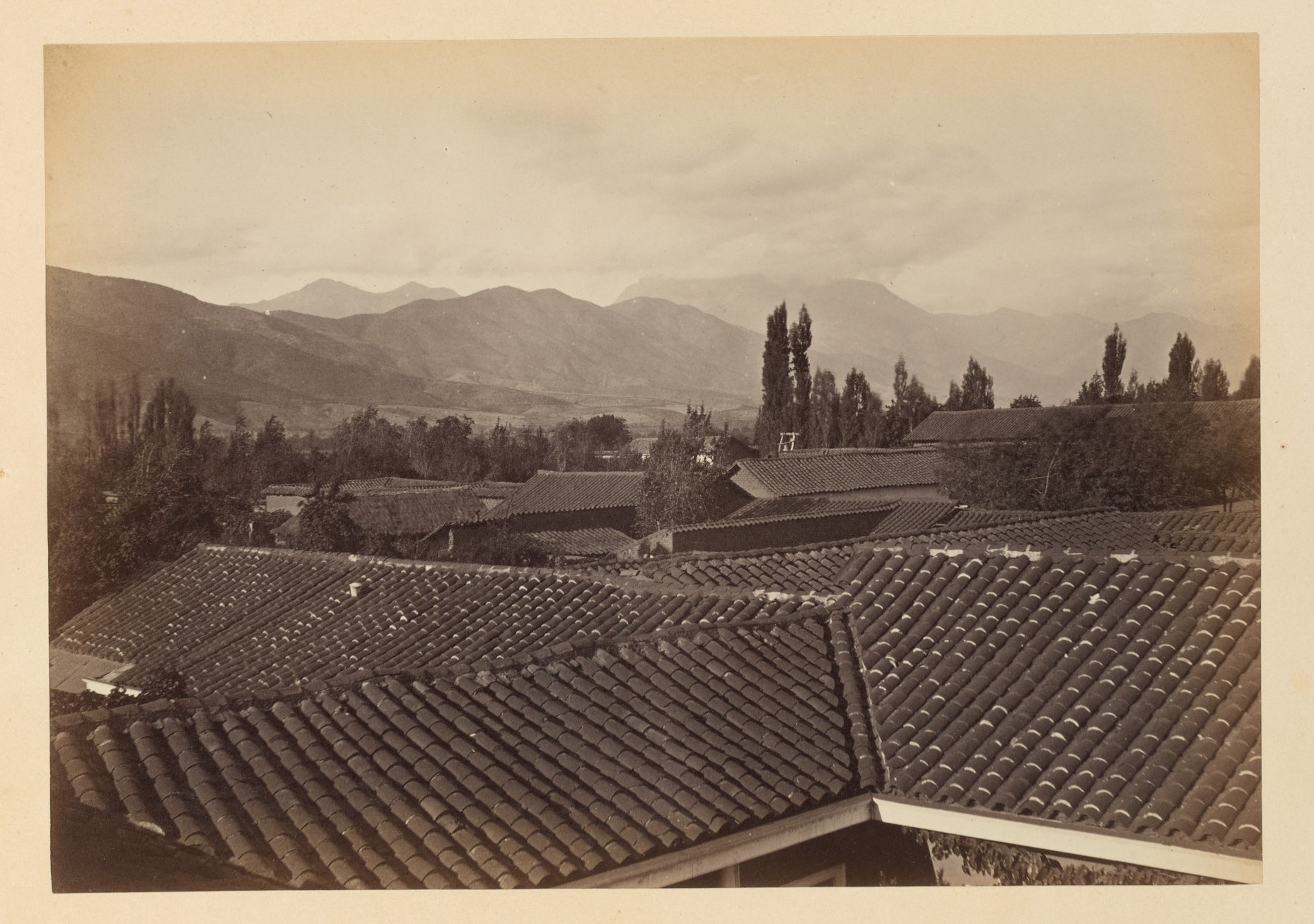 Posiblemente Santiago, lugar sin reconocer, 1868