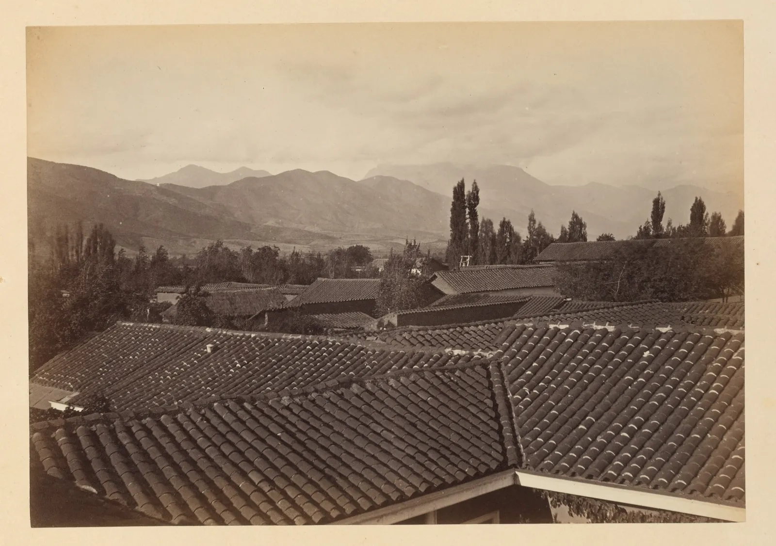Posiblemente Santiago, lugar sin reconocer, 1868
