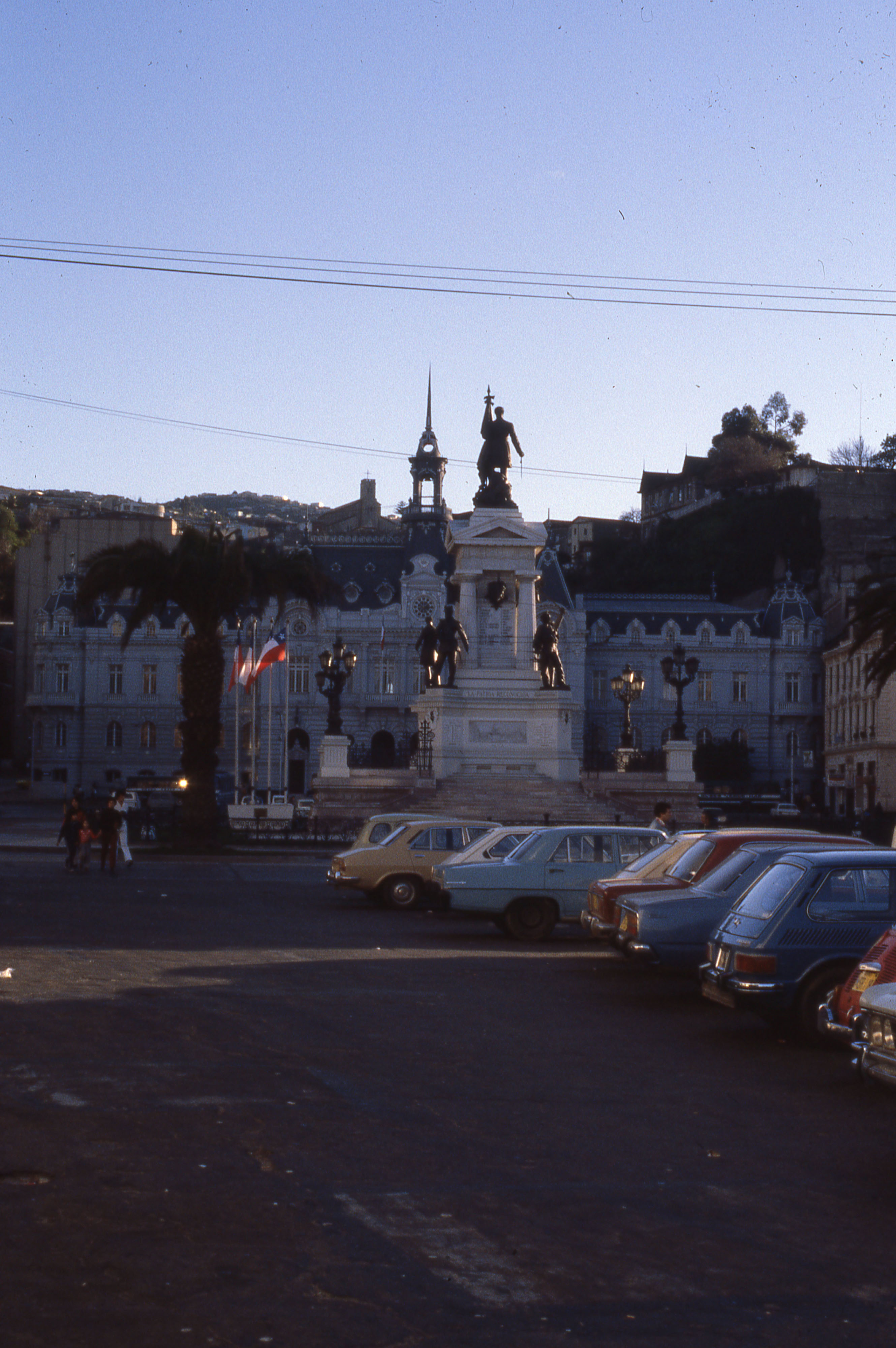Plaza Sotomayor de Valparaíso, 1981
