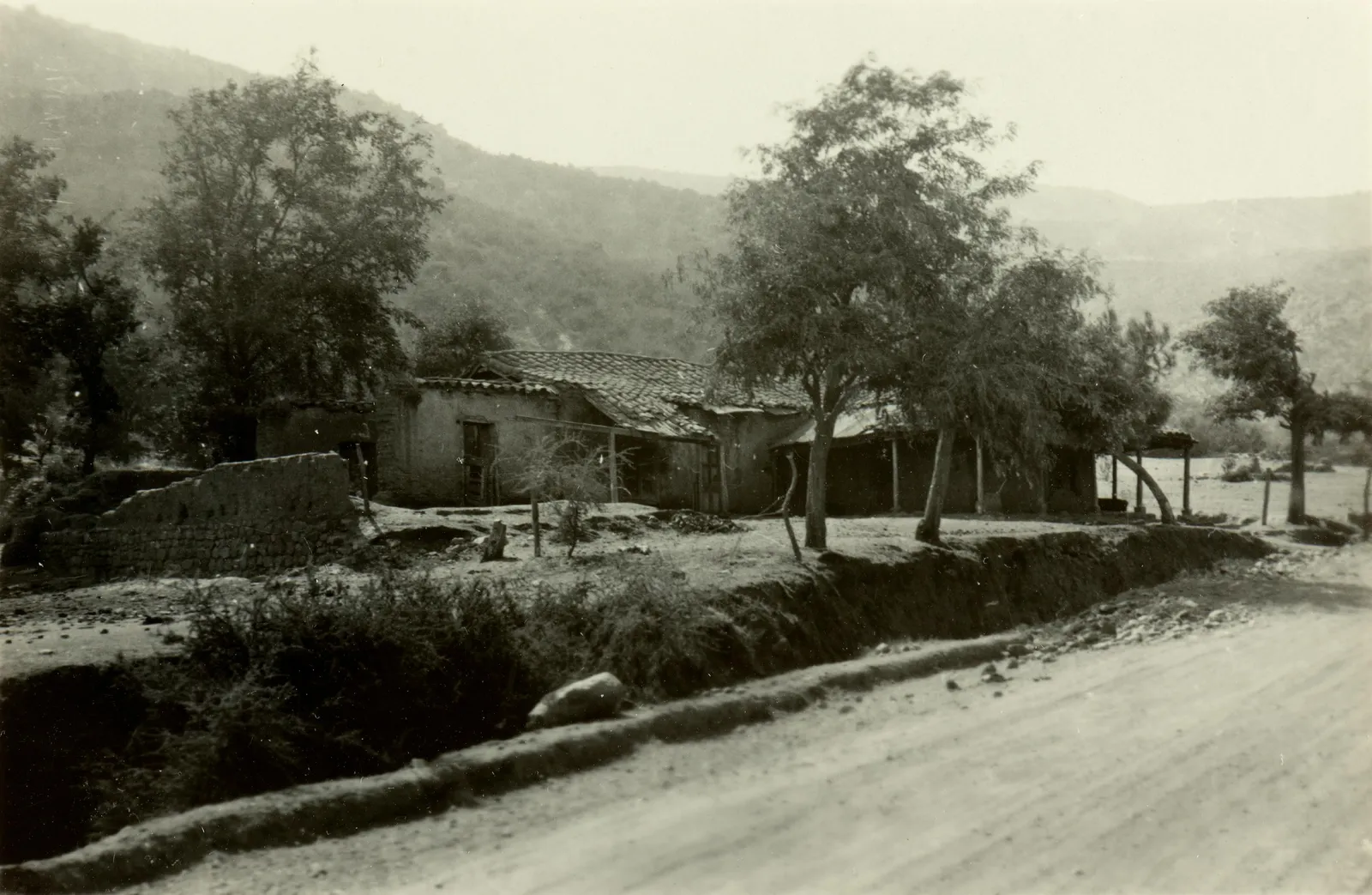 Camino cercano a Cuesta de lo Prado, Abril 1929