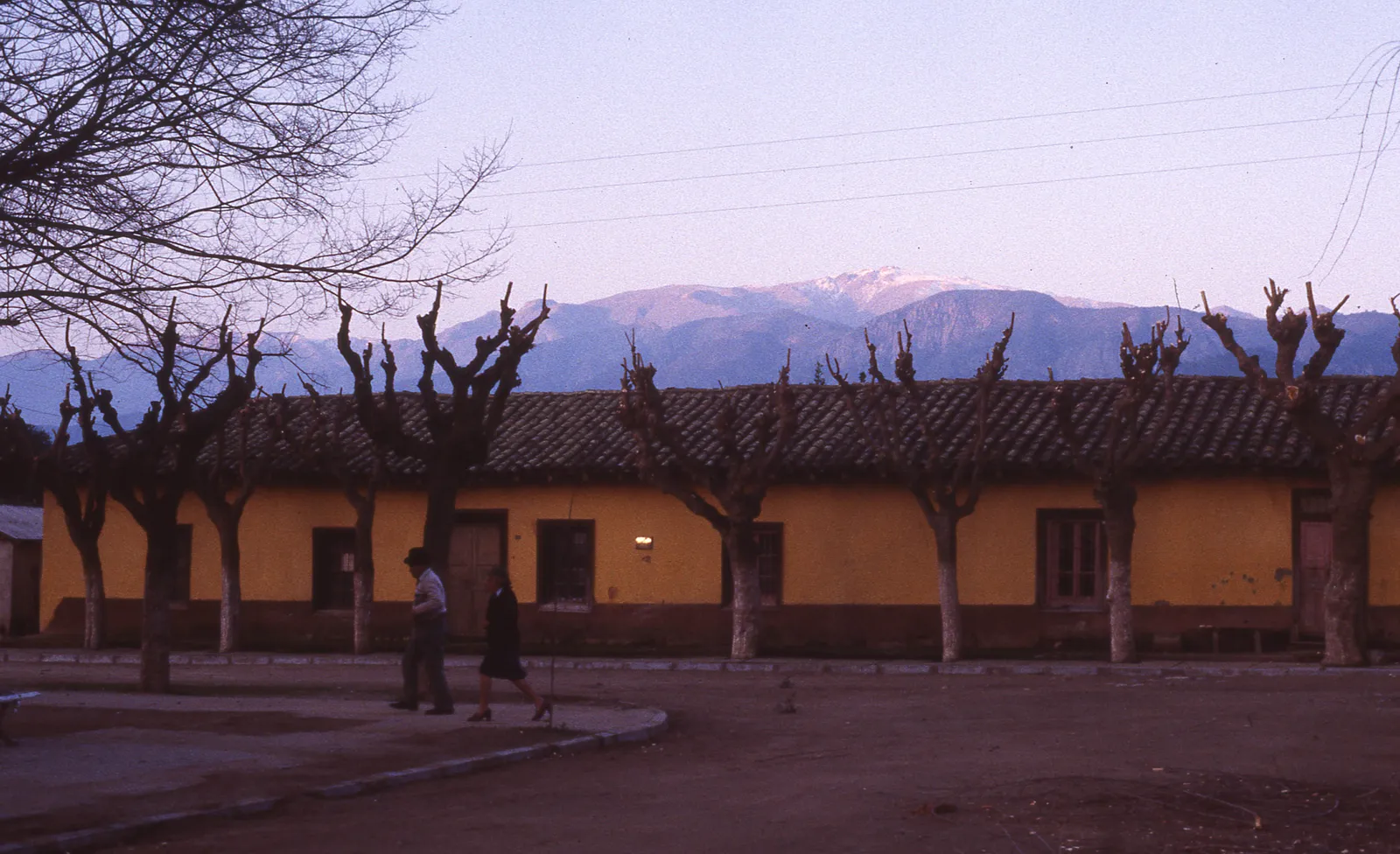 Casa de Onofre Jarpa en Alhué, 1983