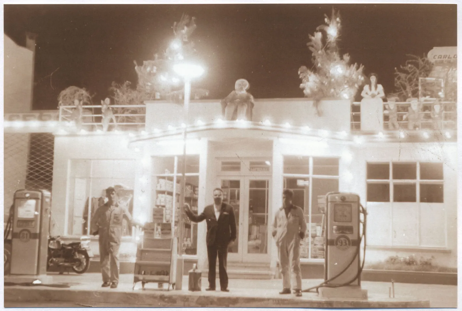 Estación de servicio Copec, Chillán, 1966