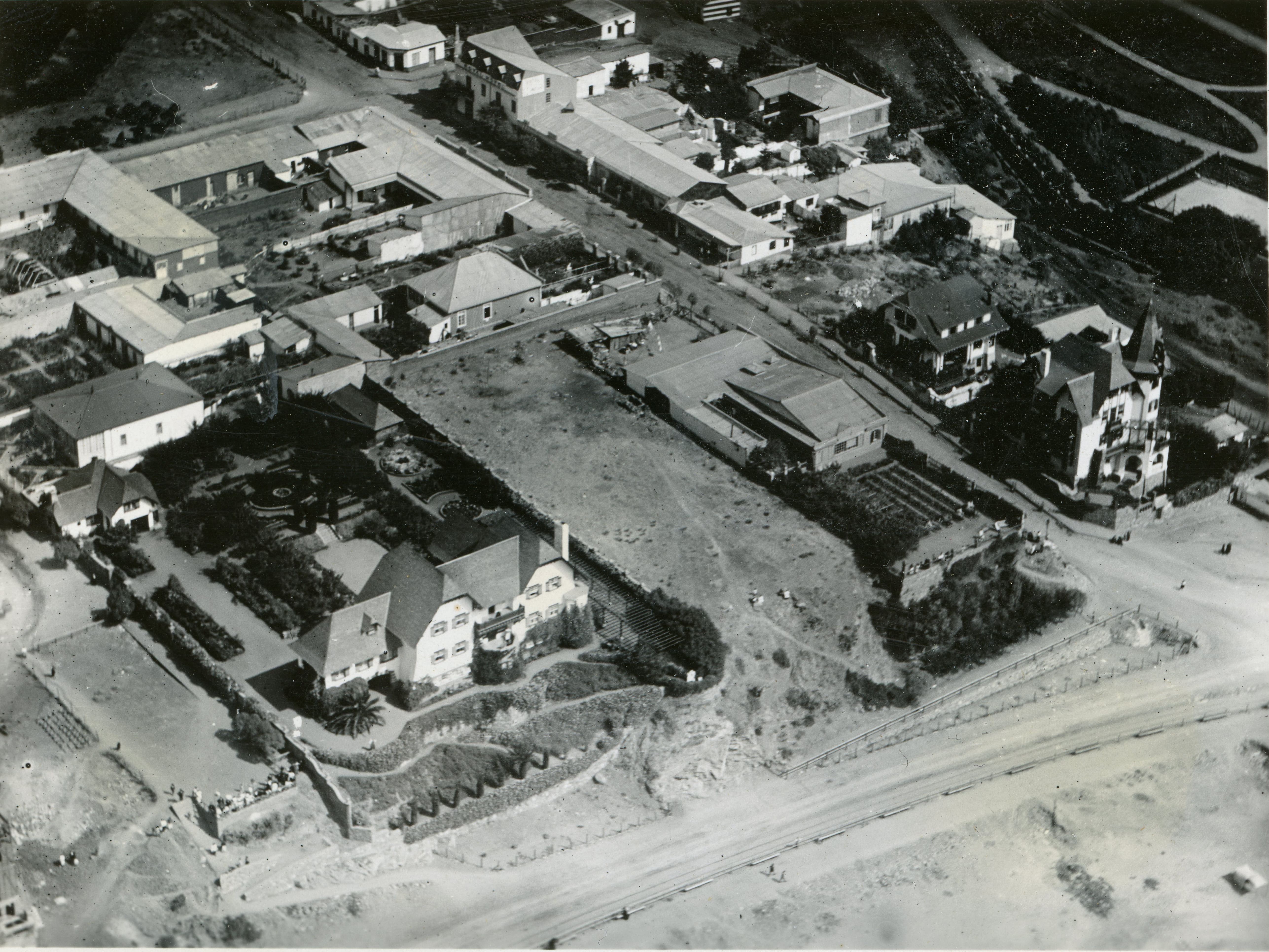 Foto aérea de Papudo circa. 1929
