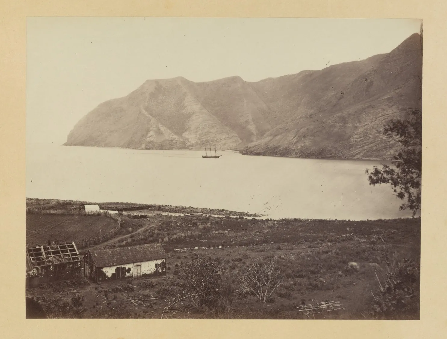 Bahia Cumberland, Isla Robinson Crusoe, Juan Fernández, 1868
