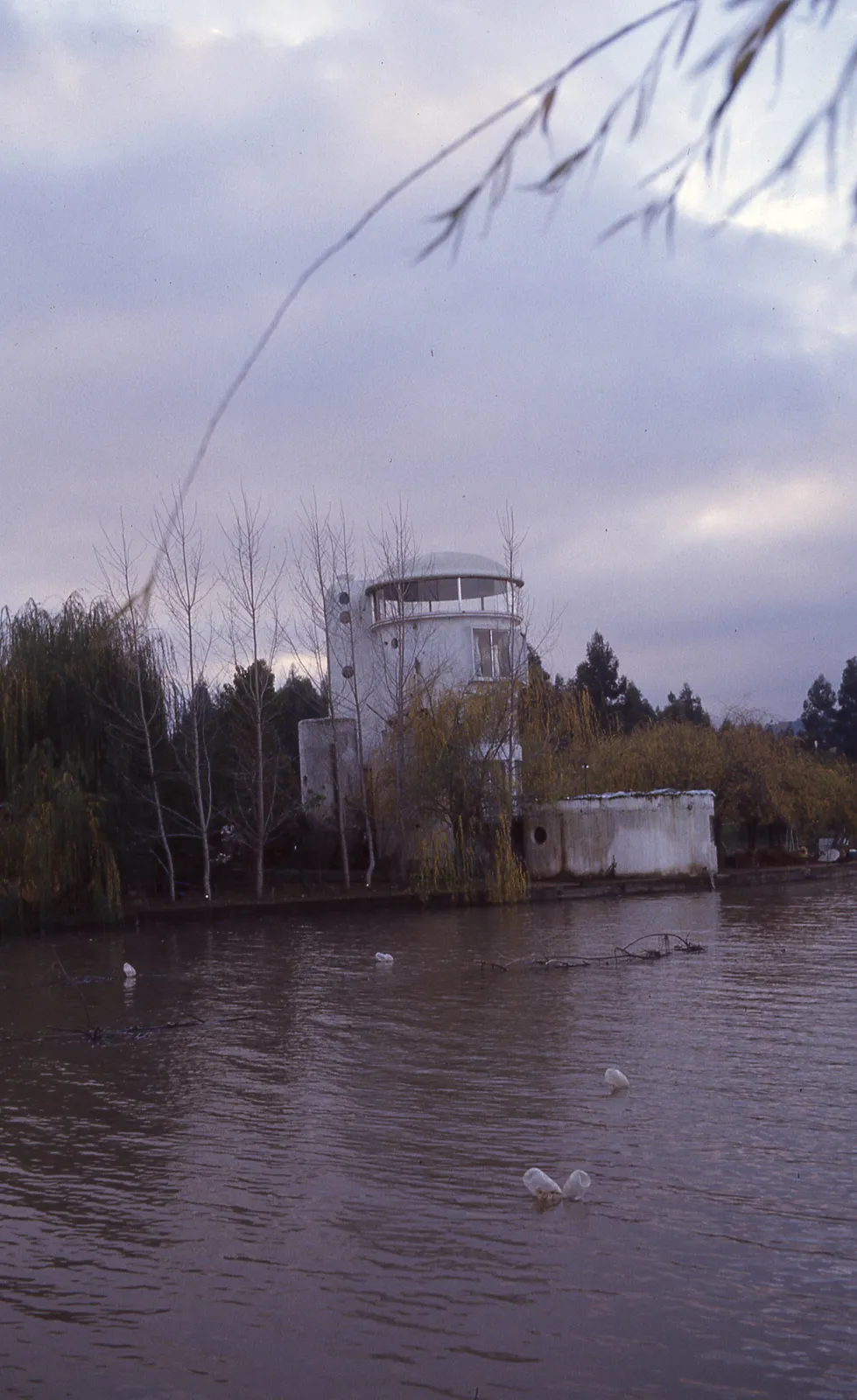 Vista de Casa desde Camping Los Sauces, 1983