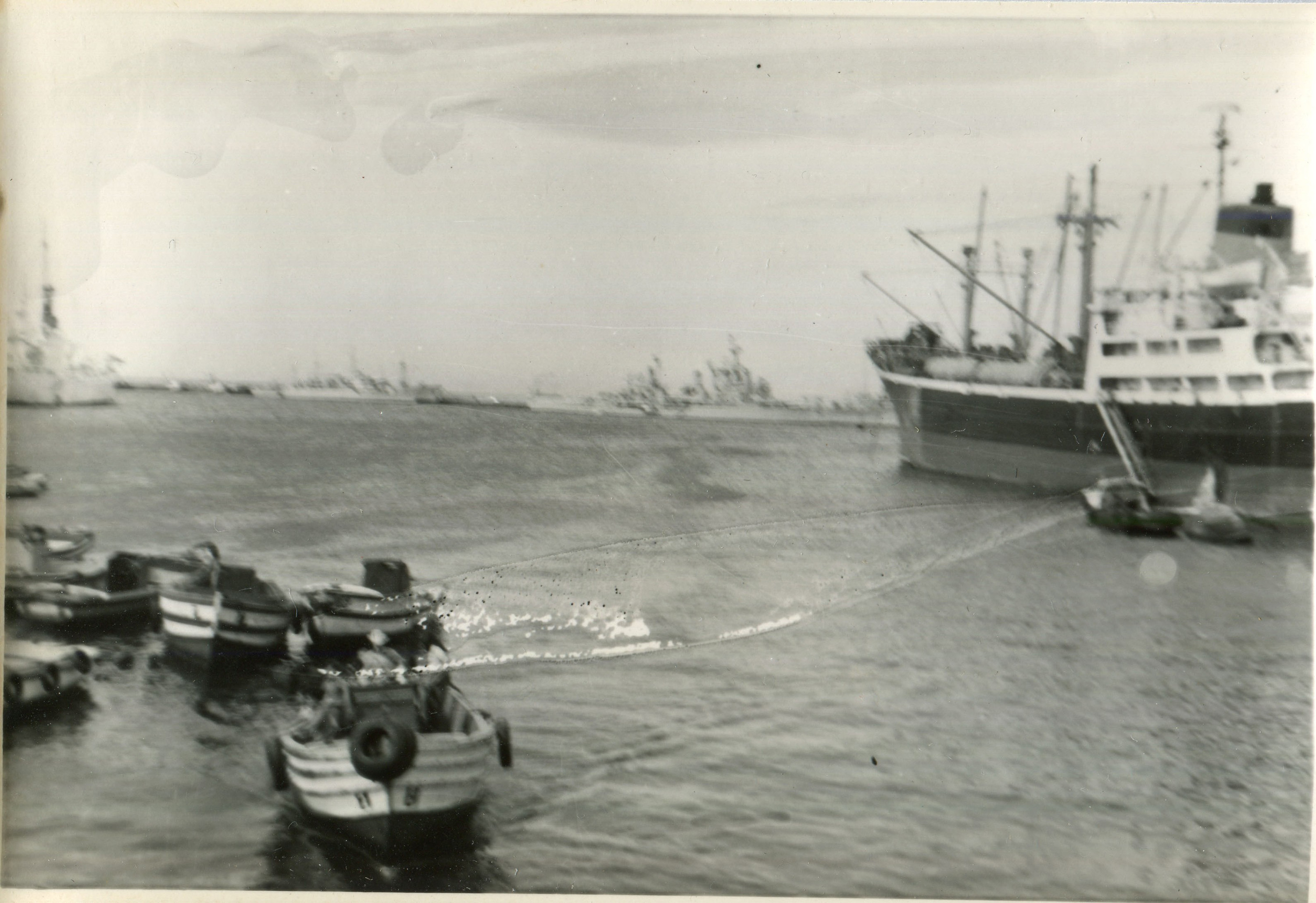 Puerto de Valparaíso, ca. 1955