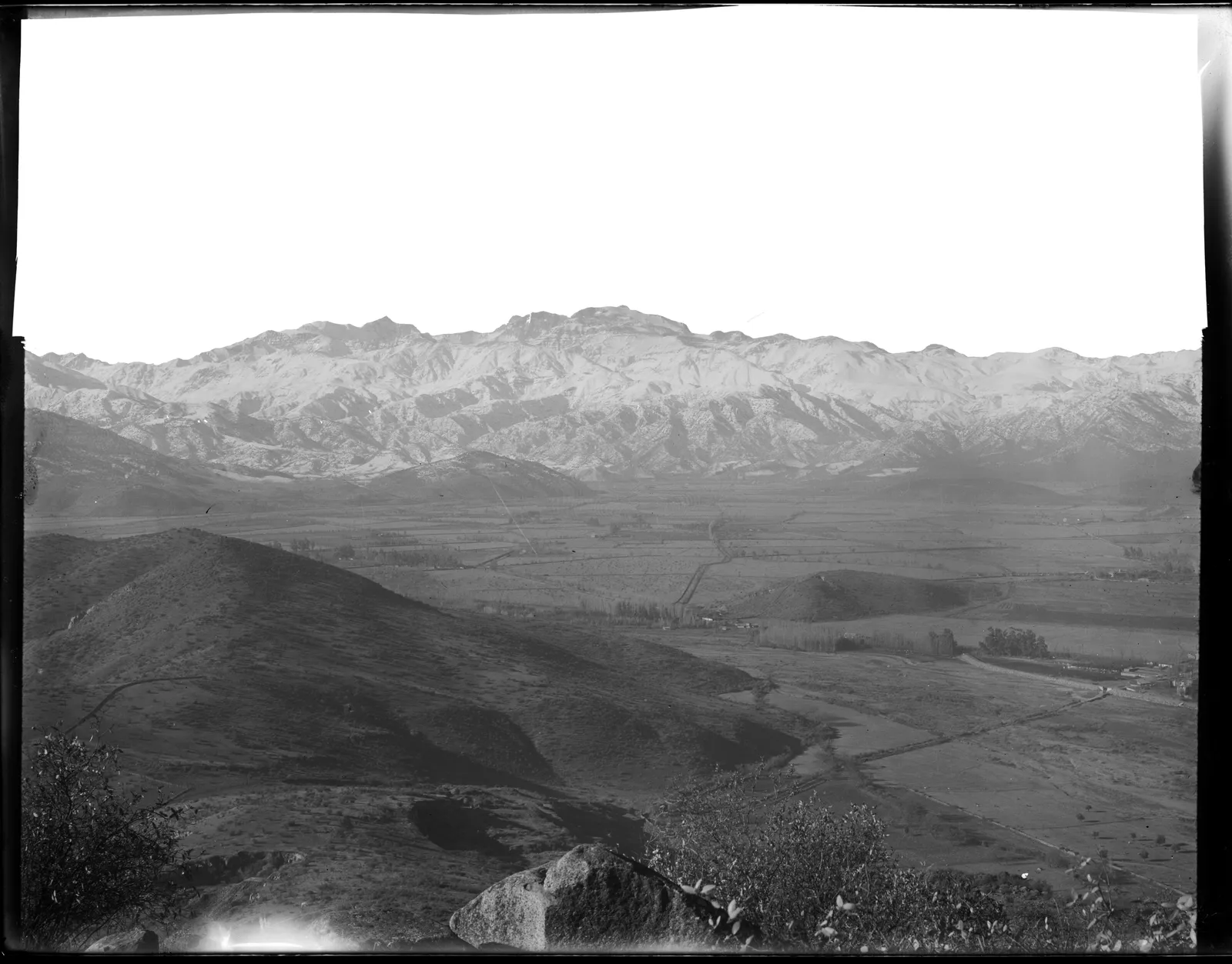 Santiago oriente desde el observatorio, ca. 1904