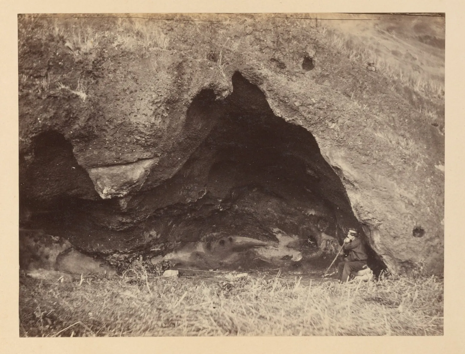 Cueva de Robinson Crusoe, Juan Fernández, 1868