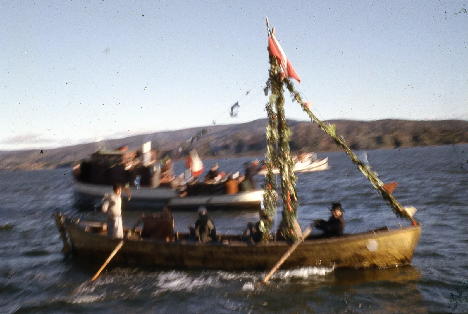 Botes en Valdivia, 1960