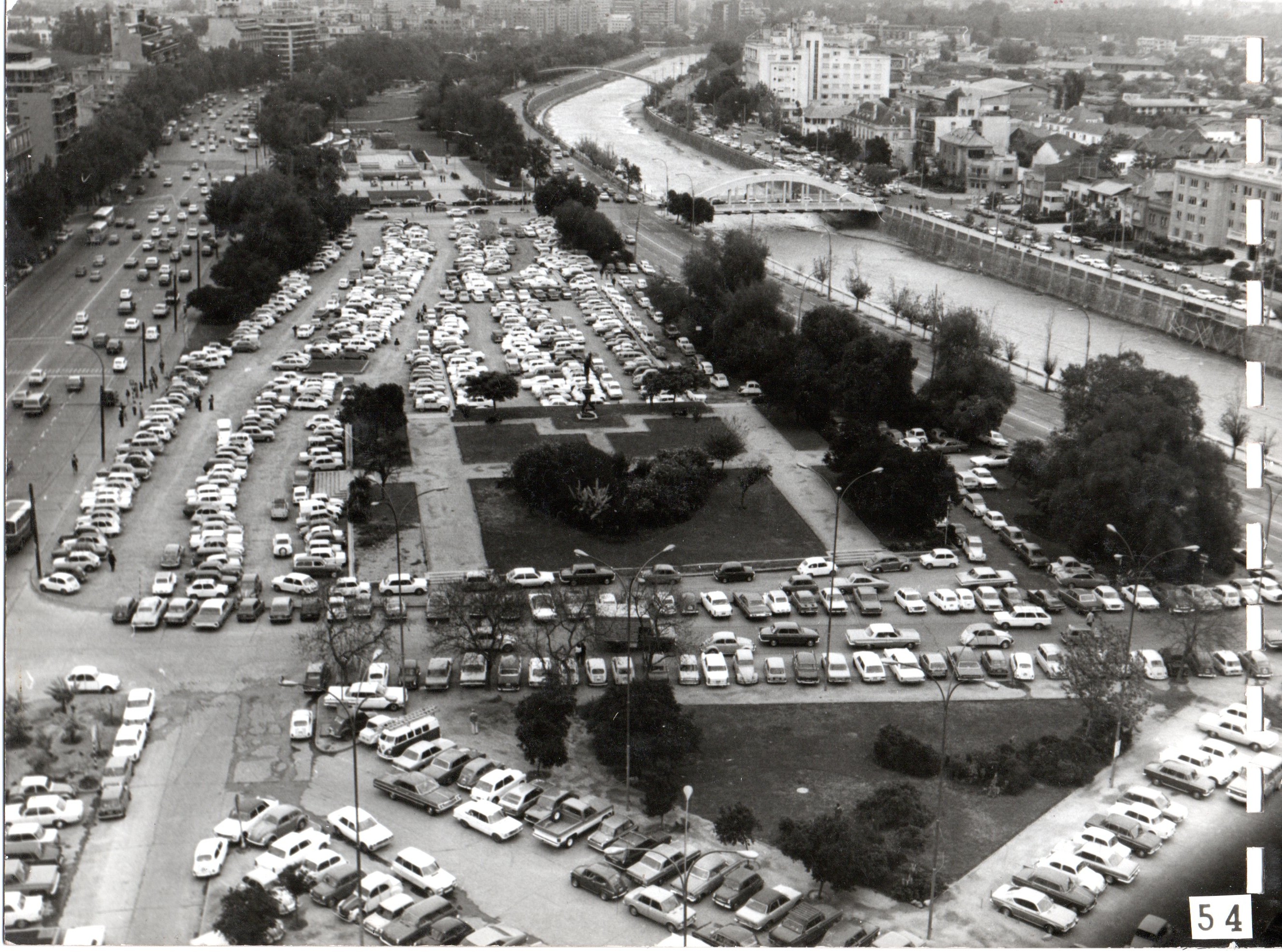 Avenida Providencia esquina Salvador, 1979