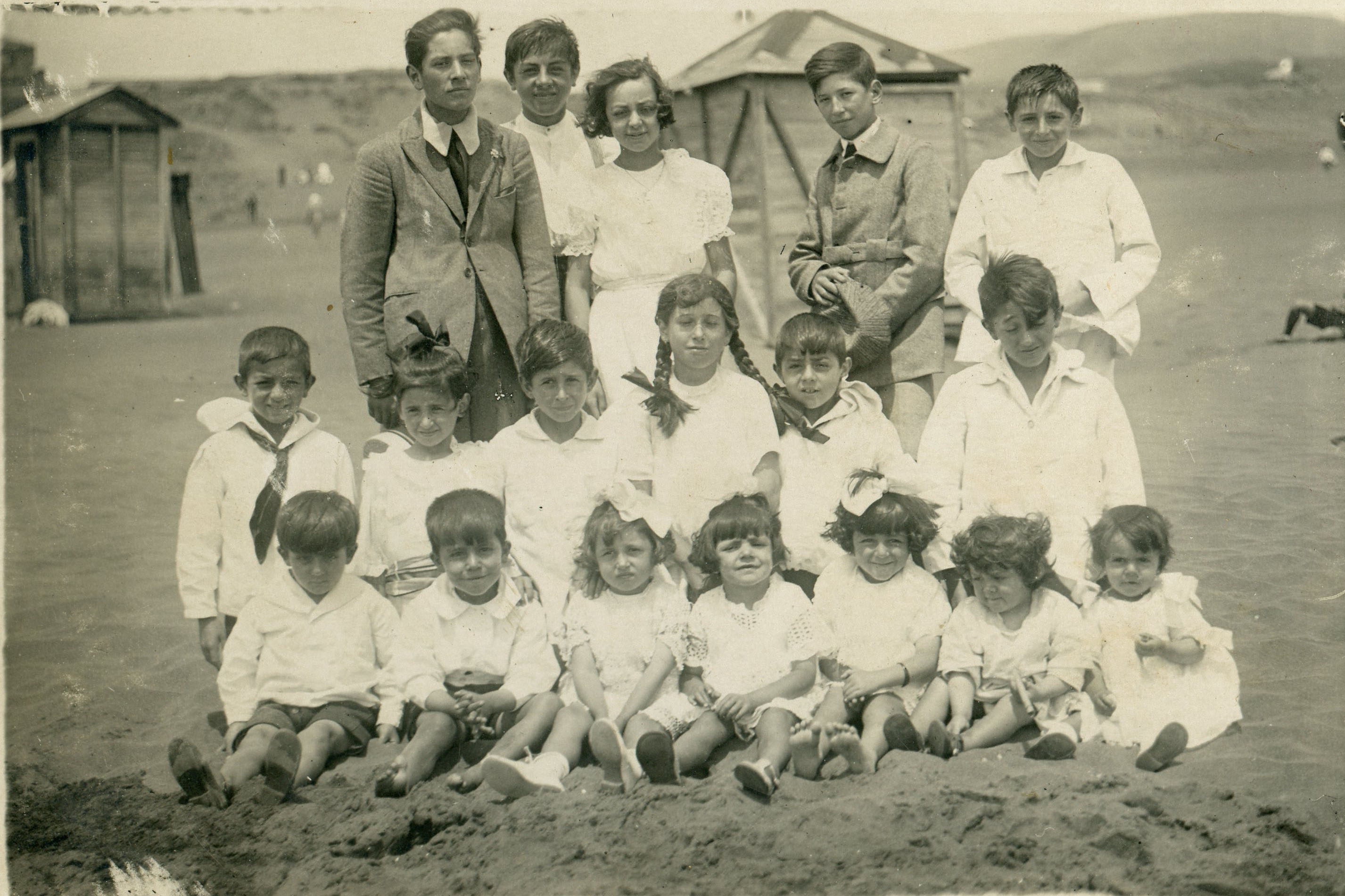 Retrato en Playa de Pichilemu, Febrero 1922