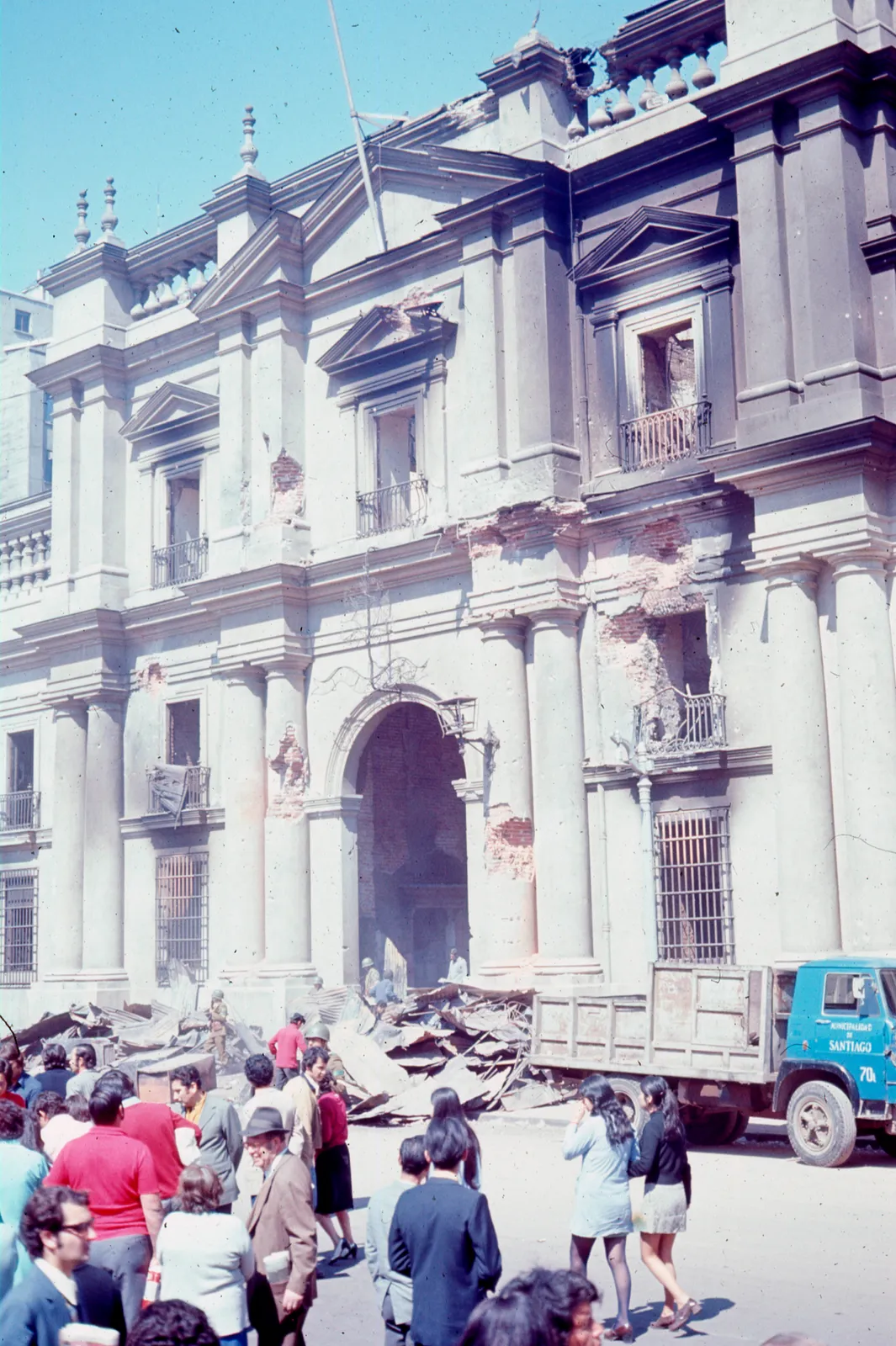 Palacio de La Moneda, 20 de Septiembre de 1973
