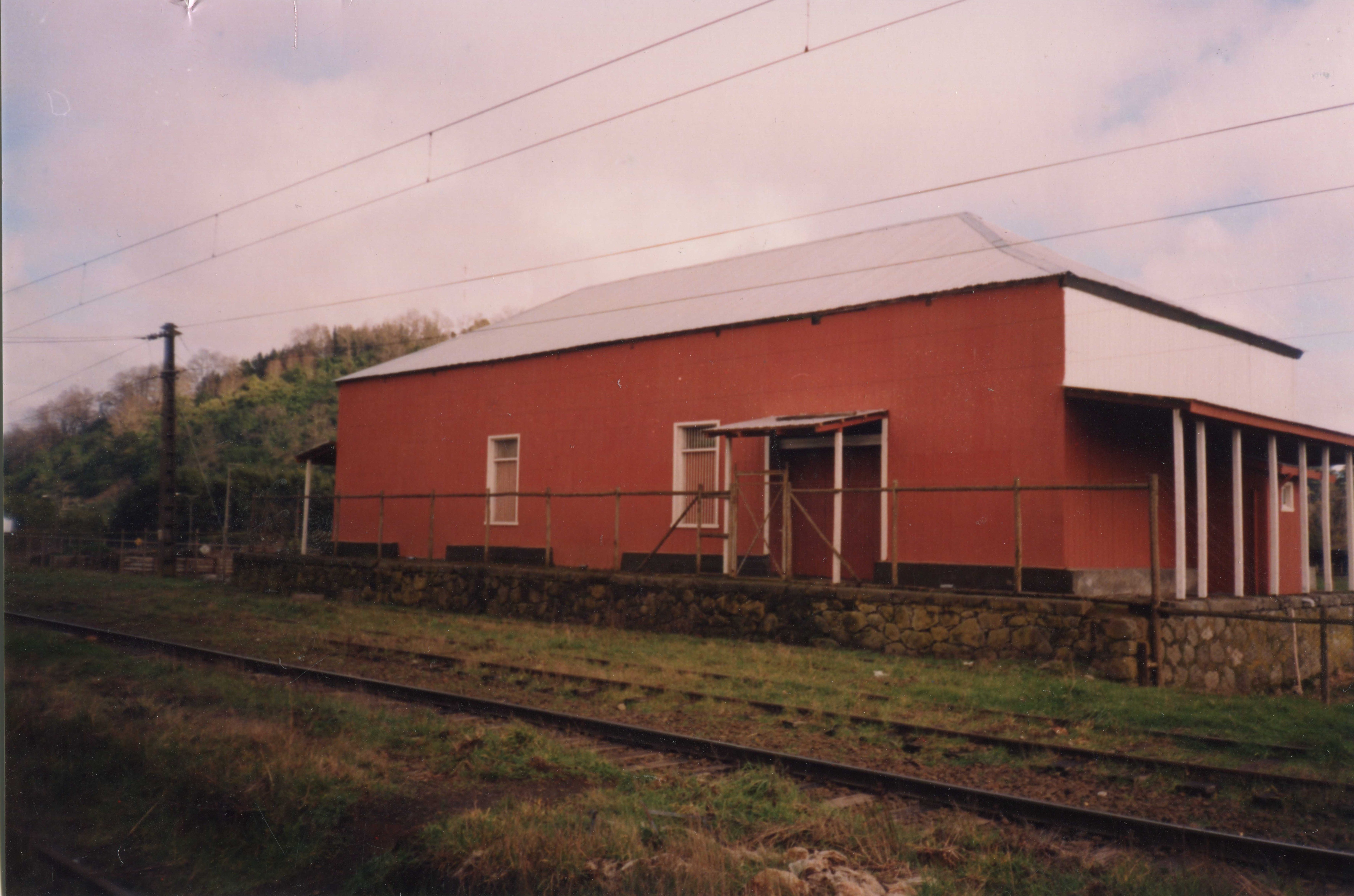 Estación de Trenes Cajón, Temuco, 1992