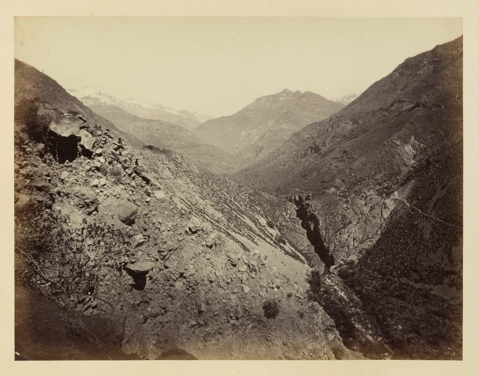 Valle cerca de Termas de Cauquenes, ca. 1868