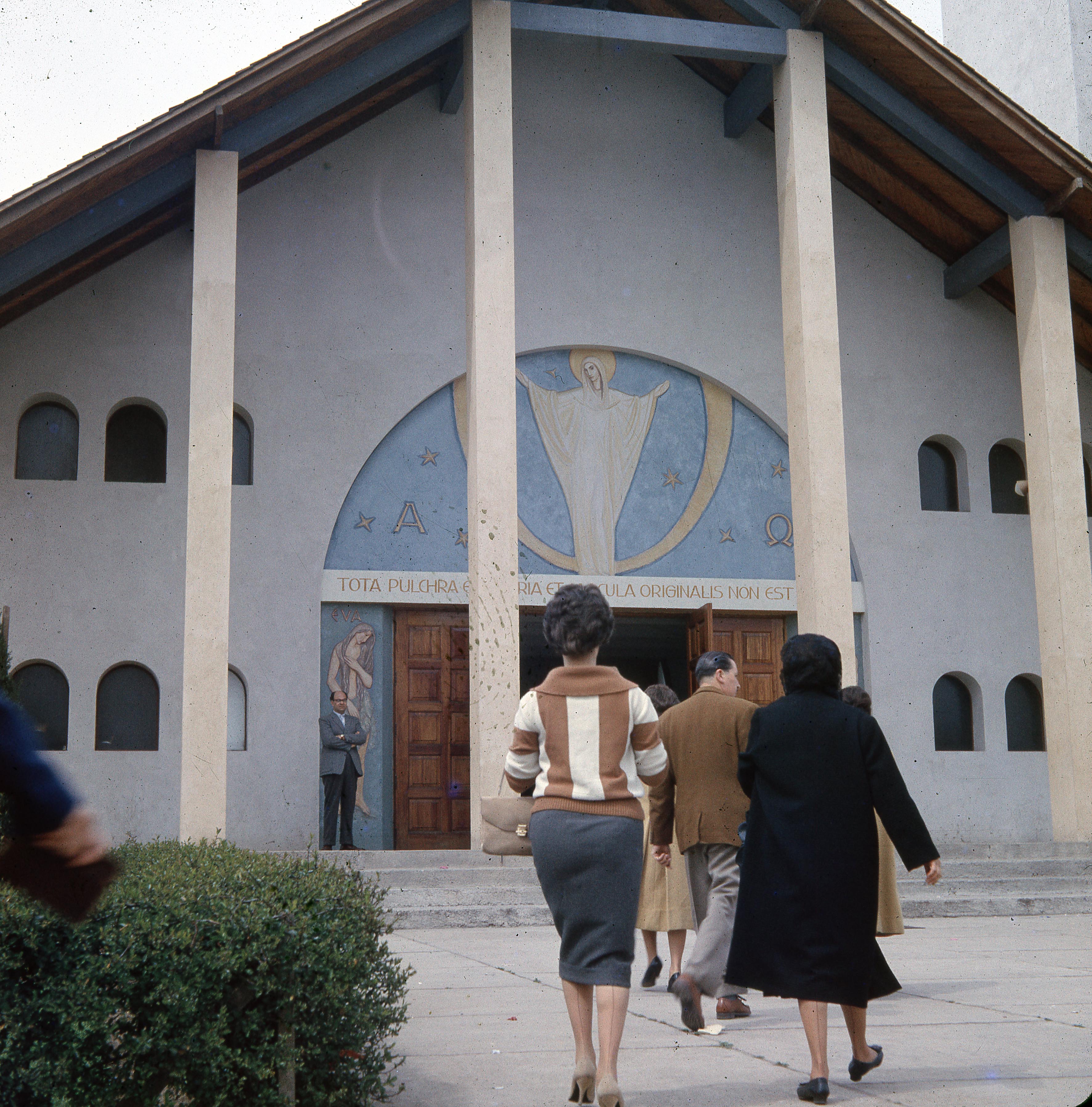 Parroquia de la Inmaculada Concepción de Vitacura, ca. 1960