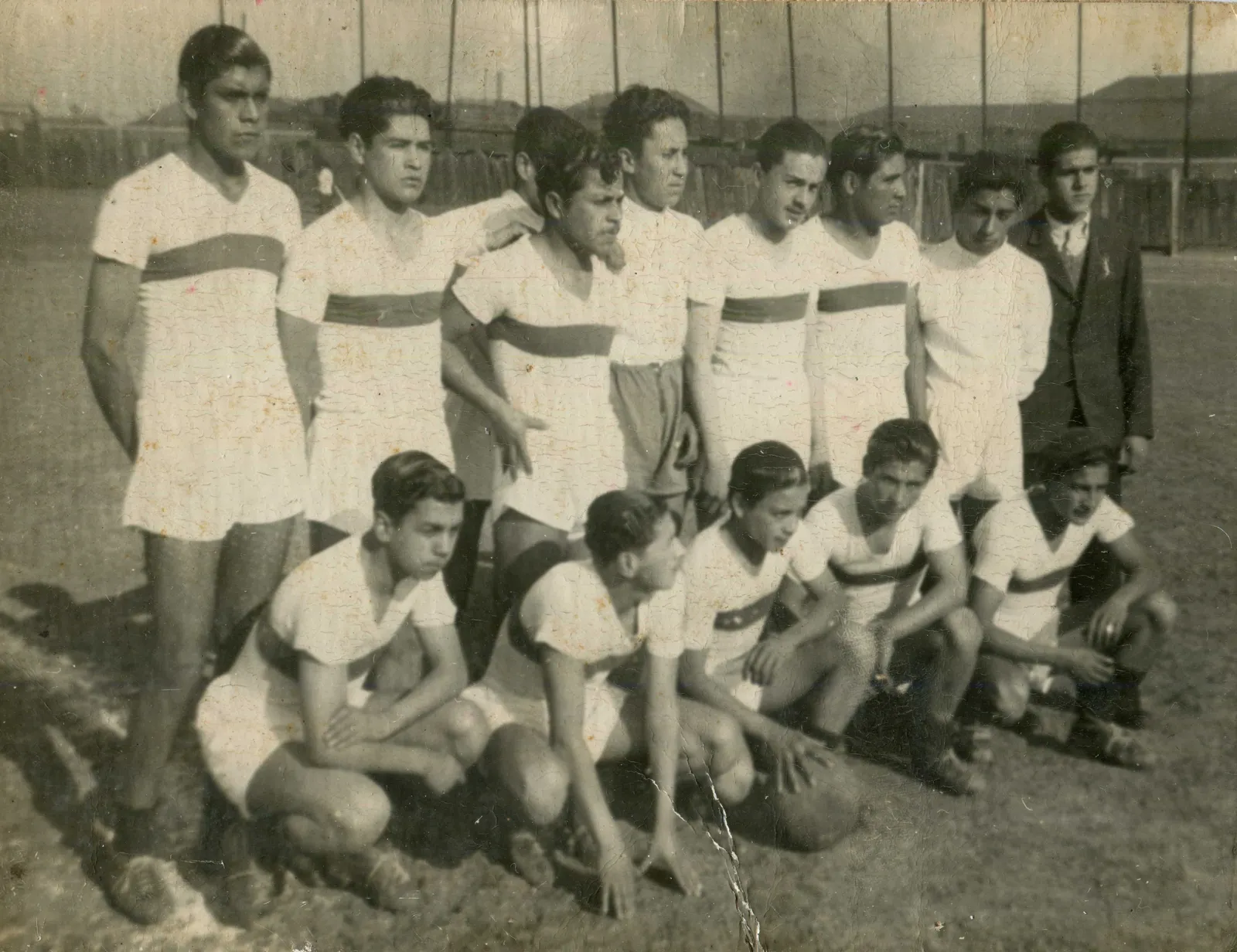 Equipo de fútbol juvenil, Quilicura, 1935