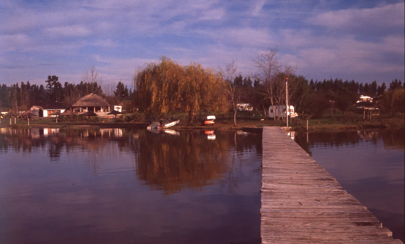 Camping Amanda, Lago Rapel, 1983