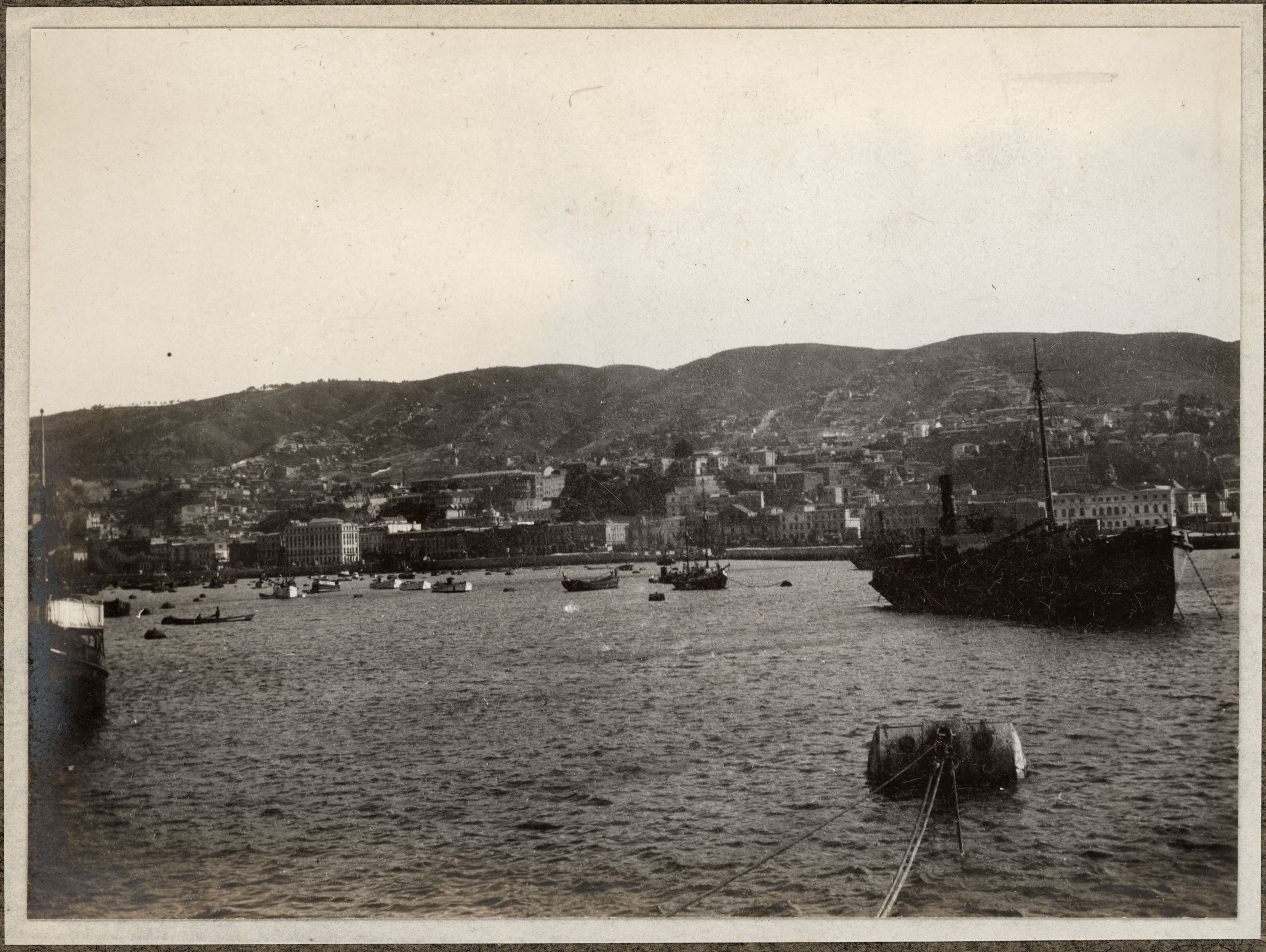 Valparaíso desde el Fylgia, ca. 1923