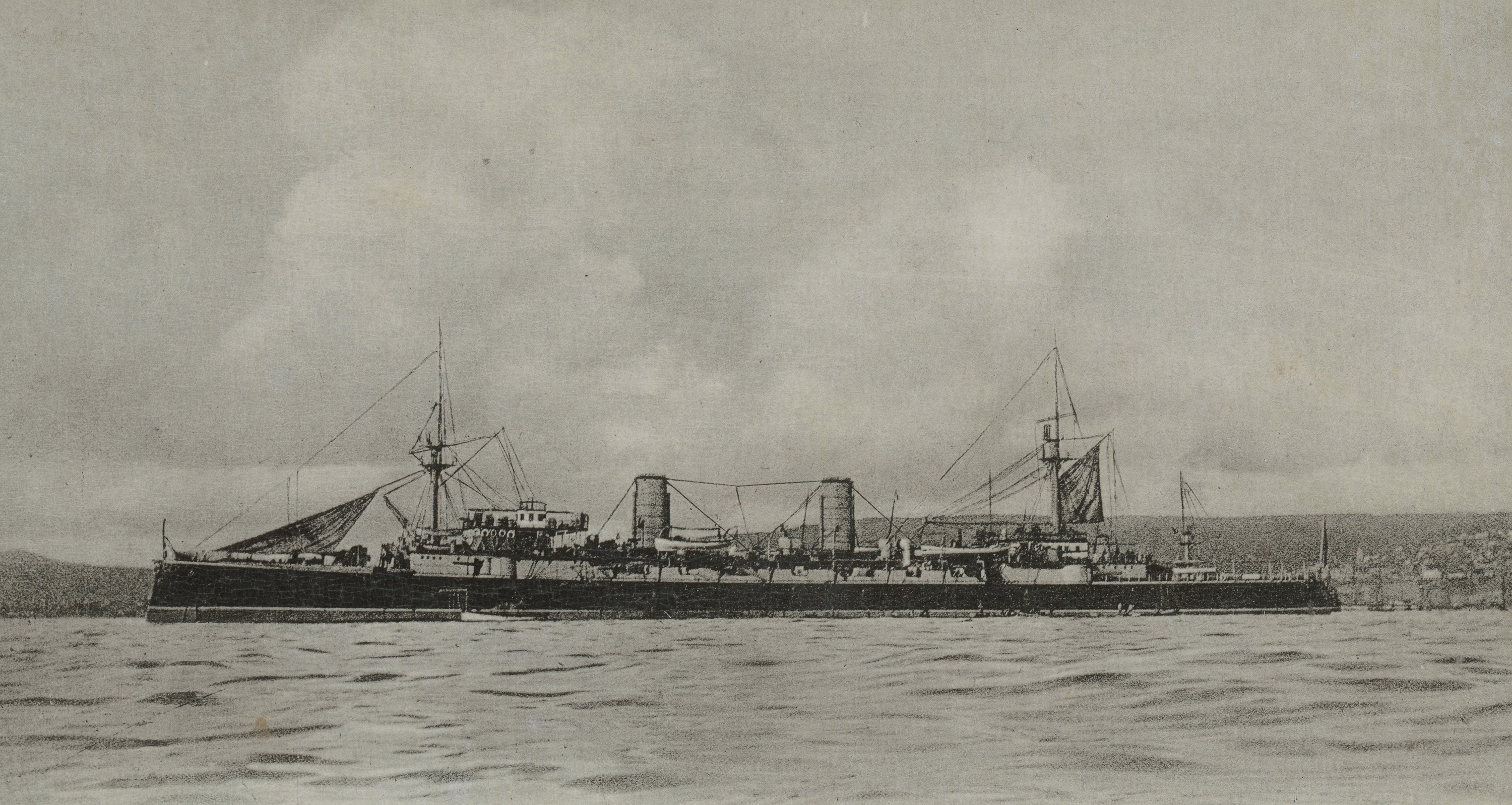 Crucero Esmeralda, ca. 1925