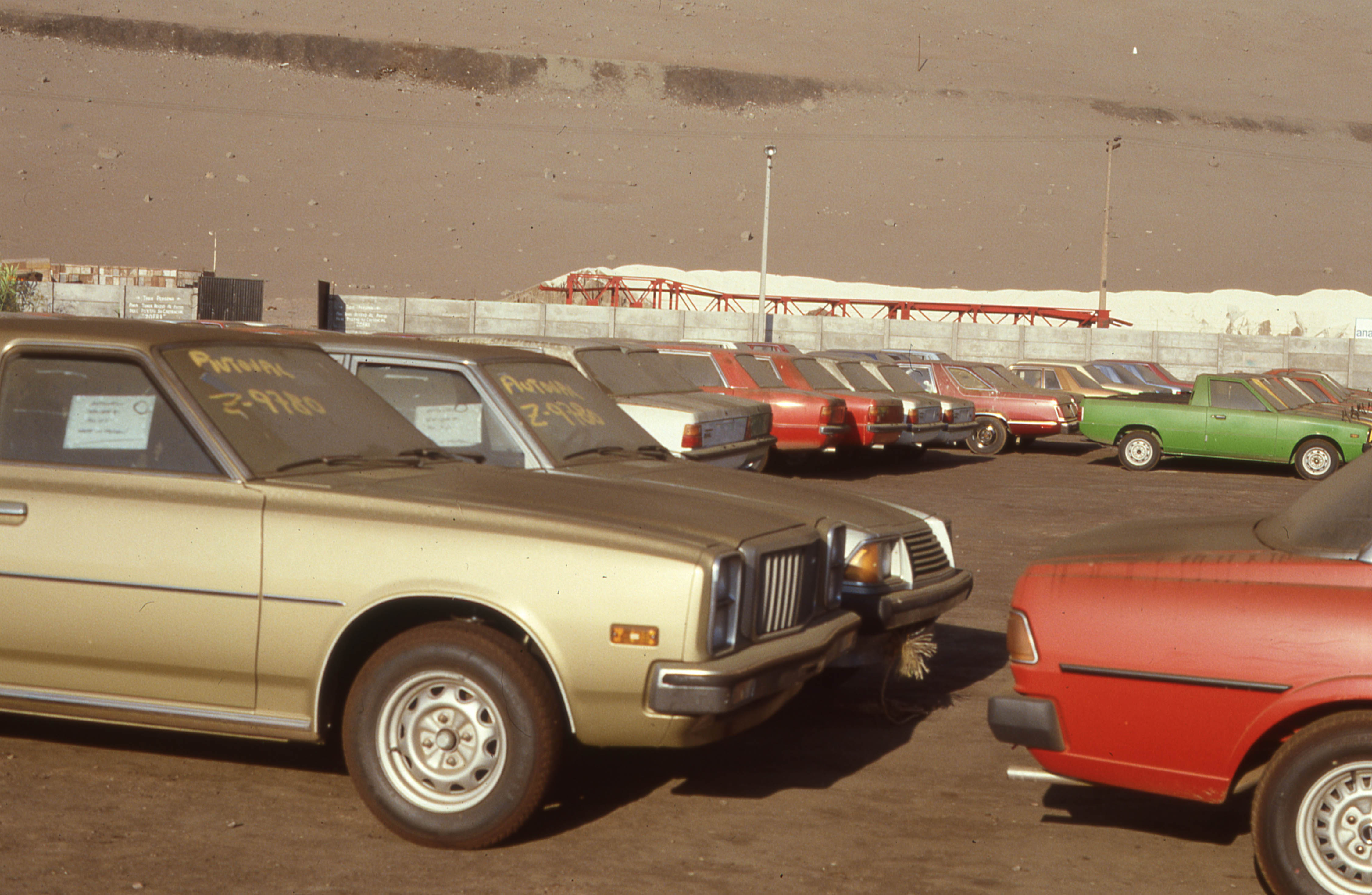 Zona Franca de Iquique, Automóviles, ca. 1980