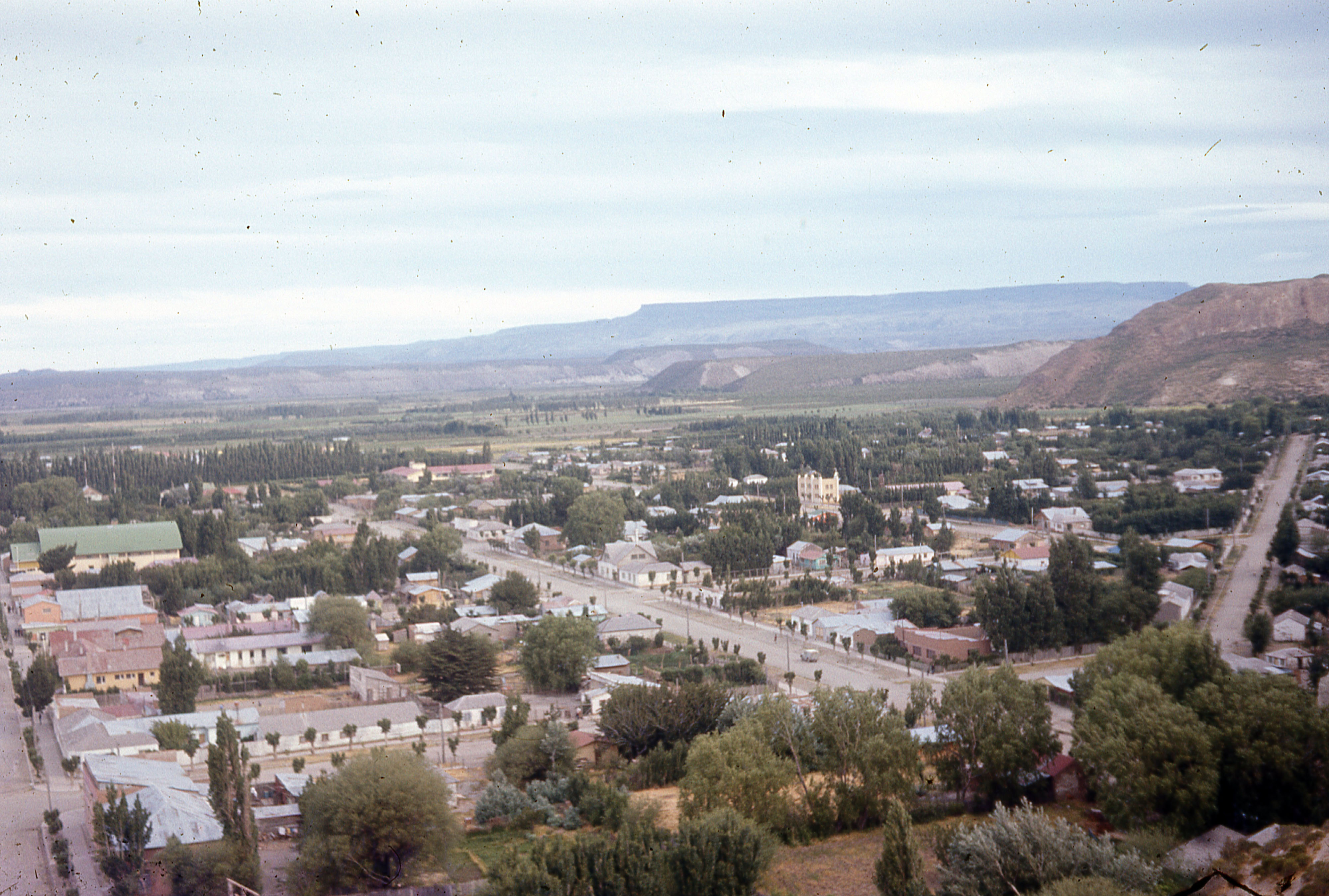Panorámica de Chile Chico, ca. 1965