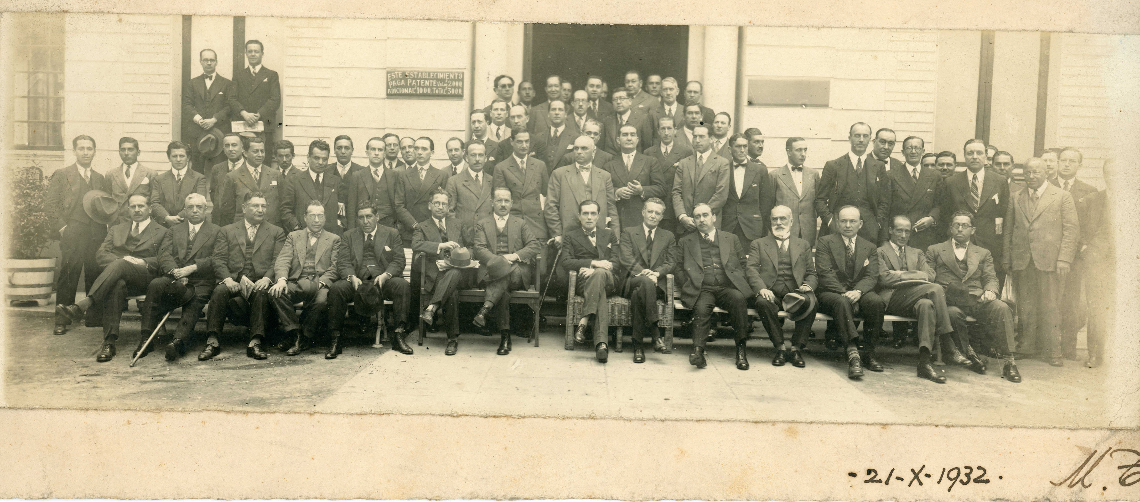 Almuerzo en la Quinta Normal, 1932