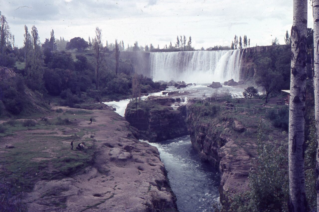 Salto del Laja en 1970