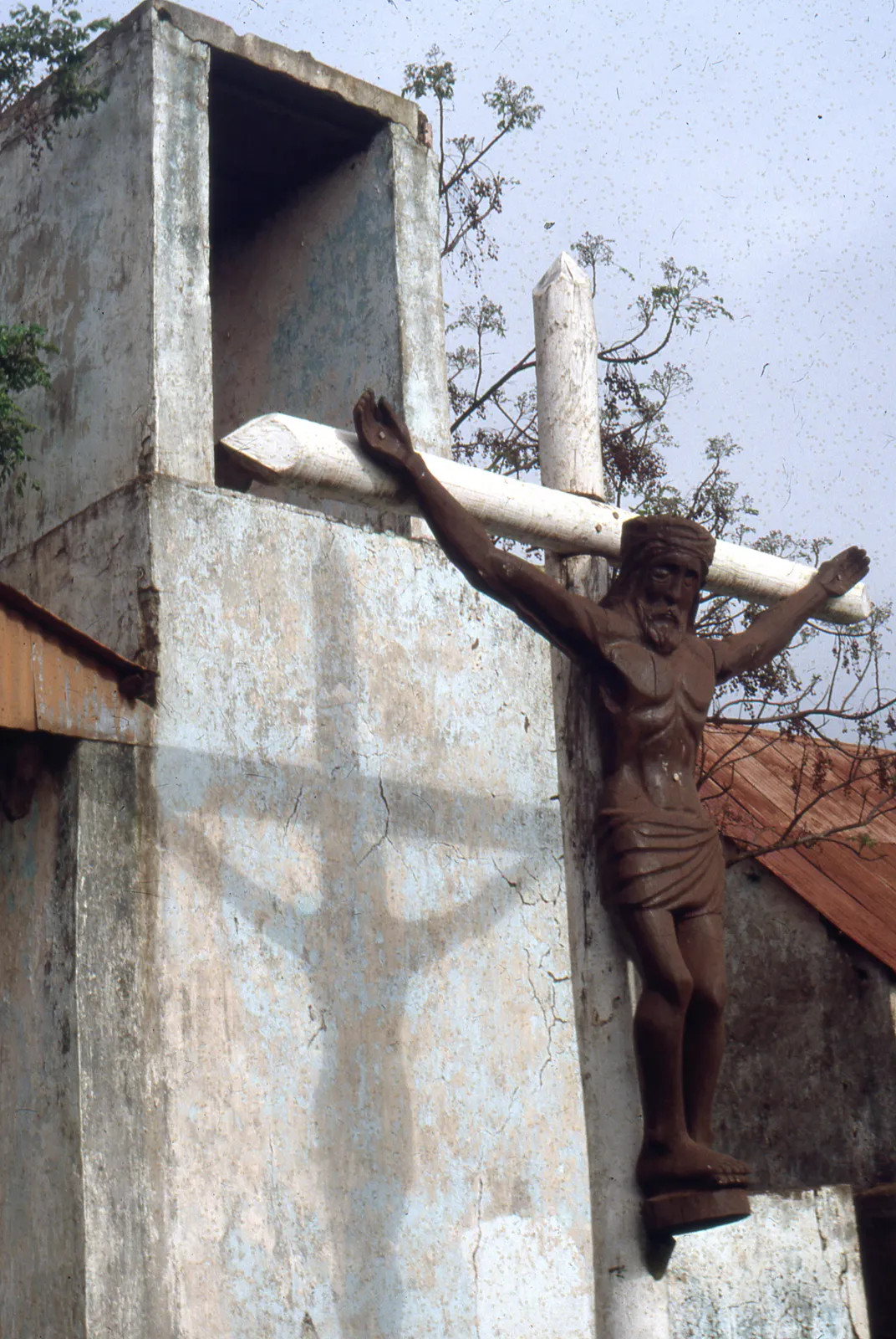 Iglesia de la Santa Cruz en Rapa Nui ca.1975