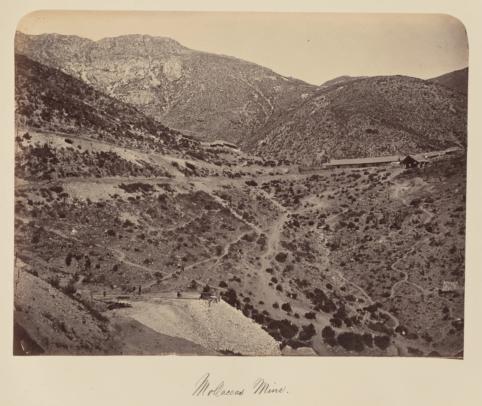 Mina Mollacas Tamaya, Región de Coquimbo, 1860