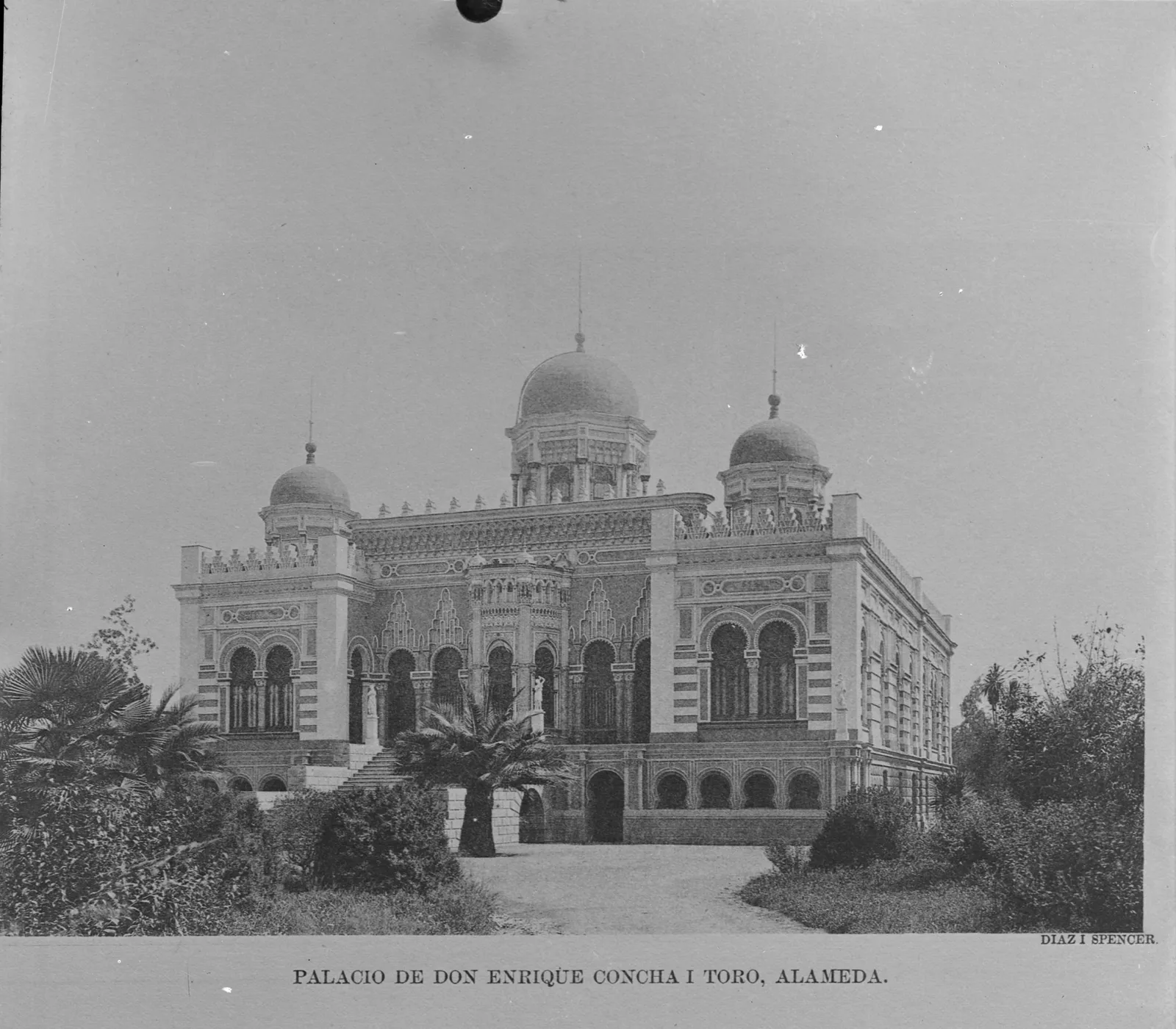 Palacio de Enrique Concha y Toro, ca. 1890