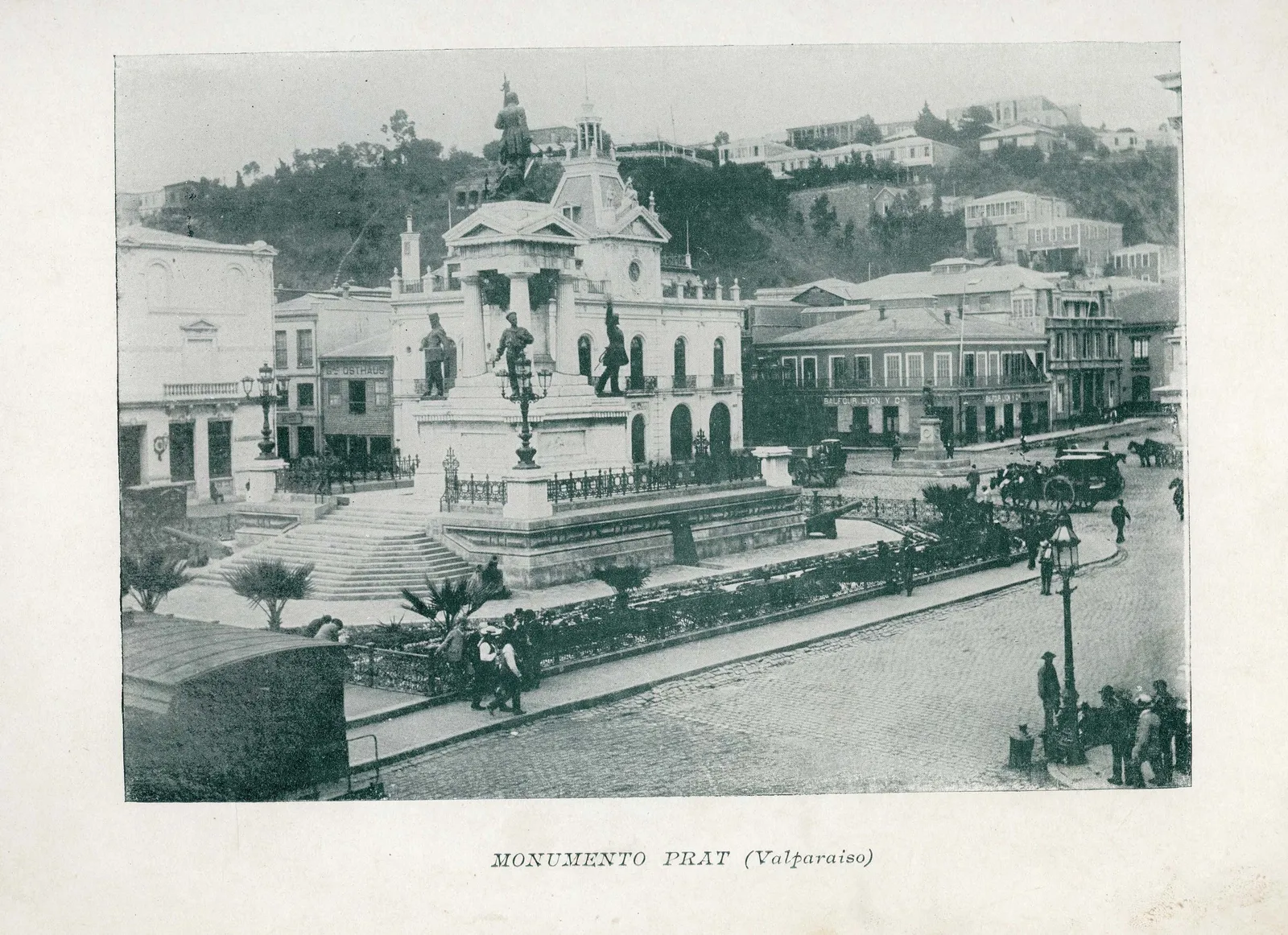 Monumento a los Héroes, Valparaíso, 1890