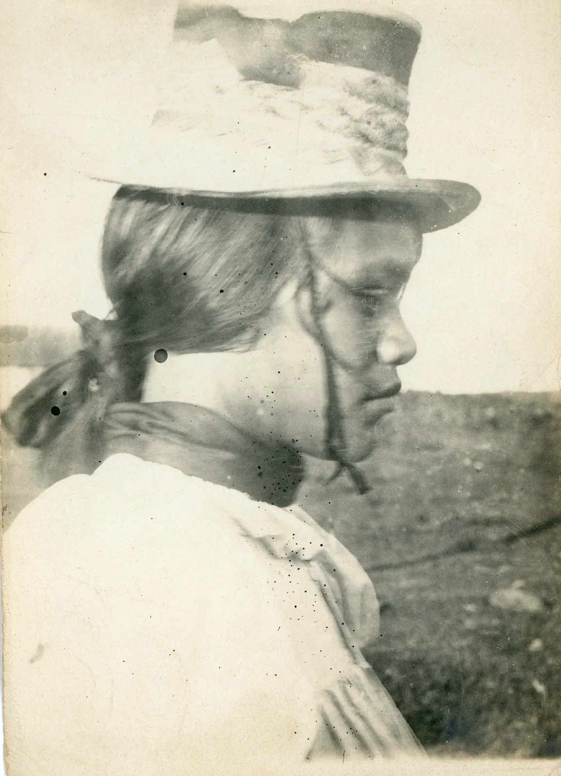 Mujer en Rapa Nui, 1917
