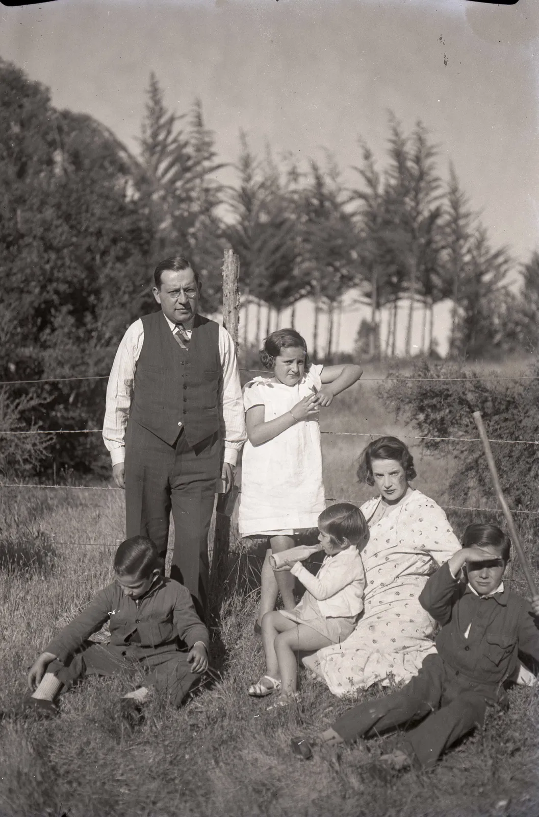 Retrato familiar, 1920