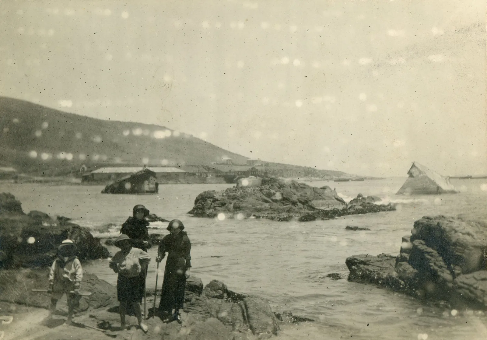 Bahía de Papudo, Enero 1914