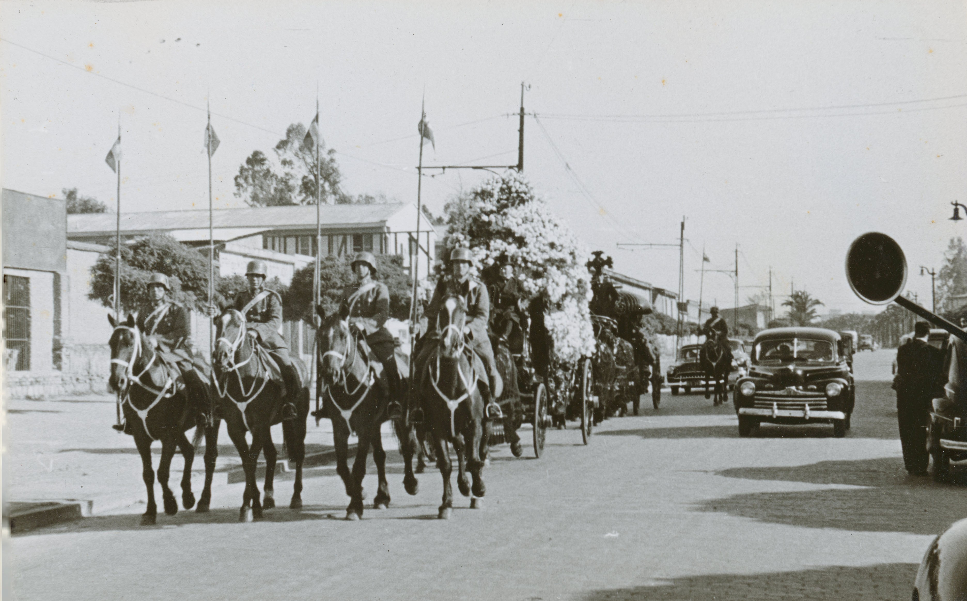 Funeral de Estado por Av. La Paz, 1954
