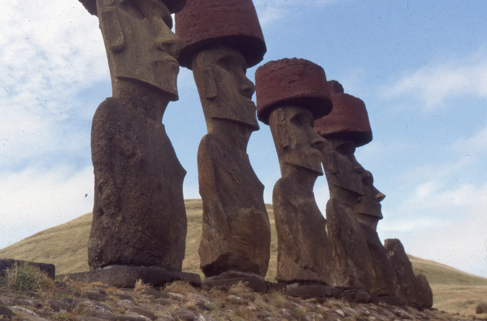 Ahu Nau Nau en 1978