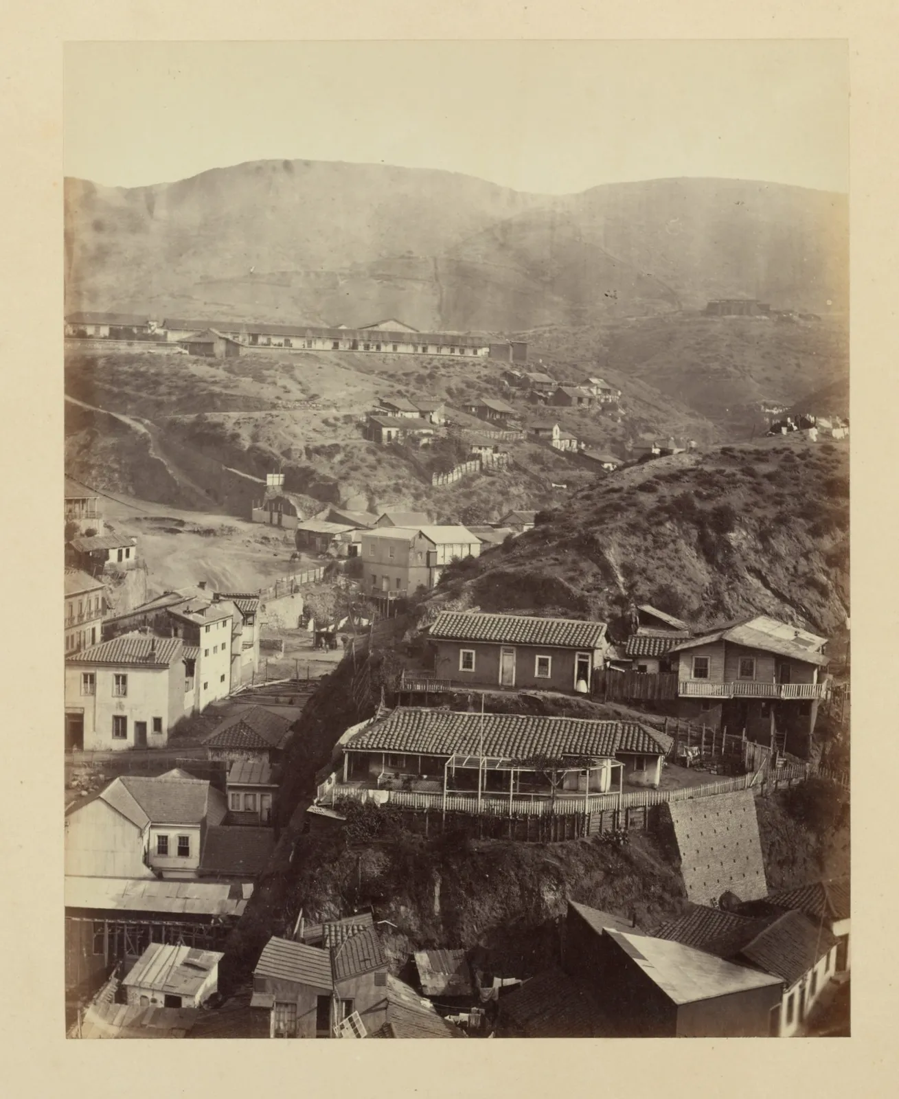 Cerros de Valparaíso, 1868