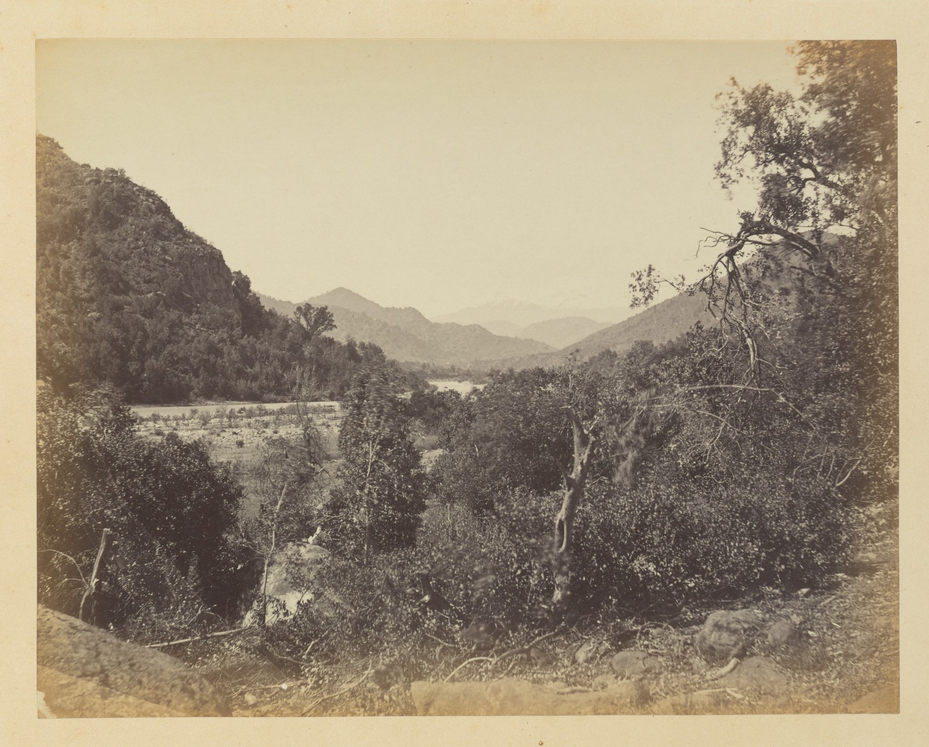 Ruta de Rancagua a Termas de Cauquenes, Machalí, 1868