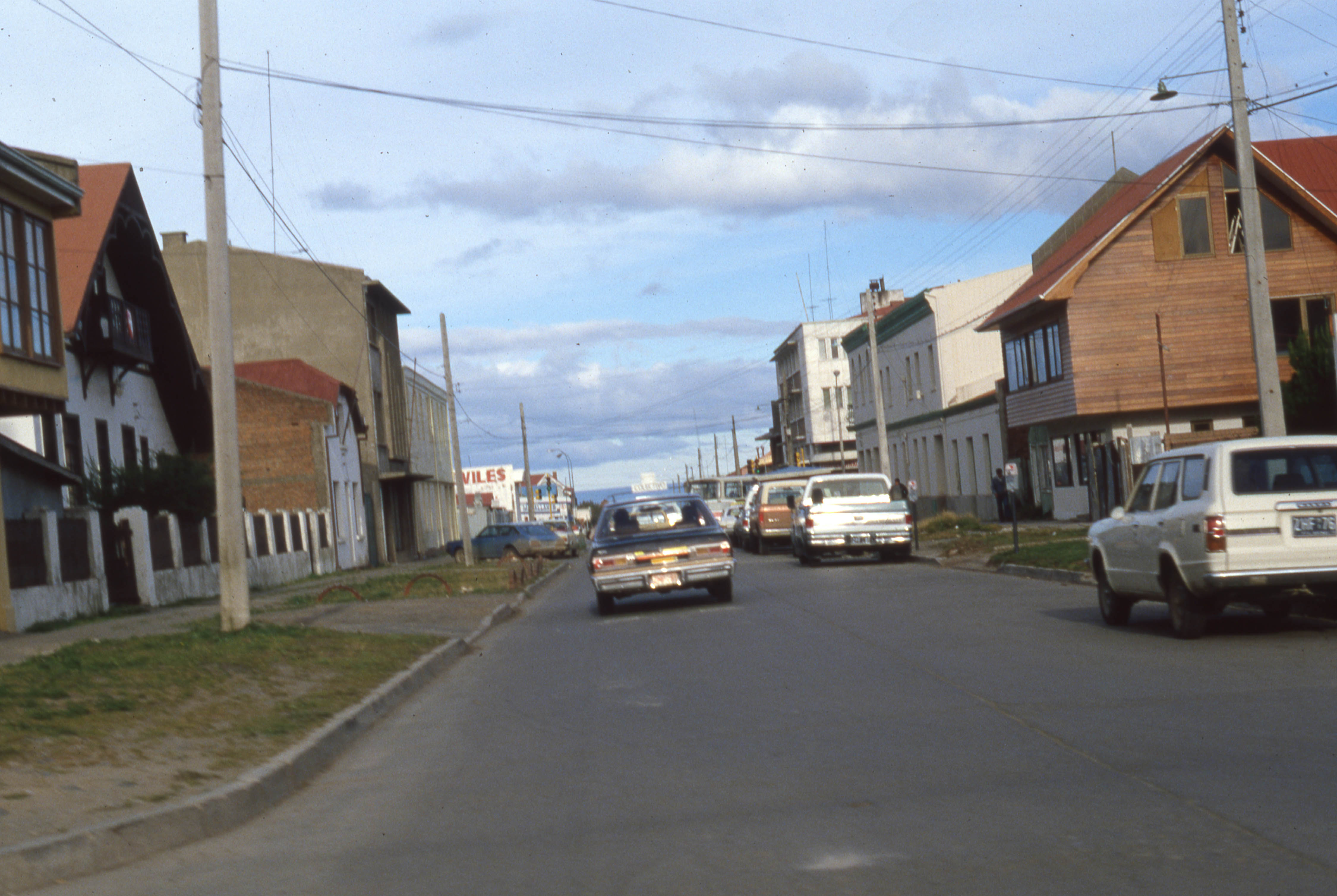 Calle en Punta Arenas, ca. 1980