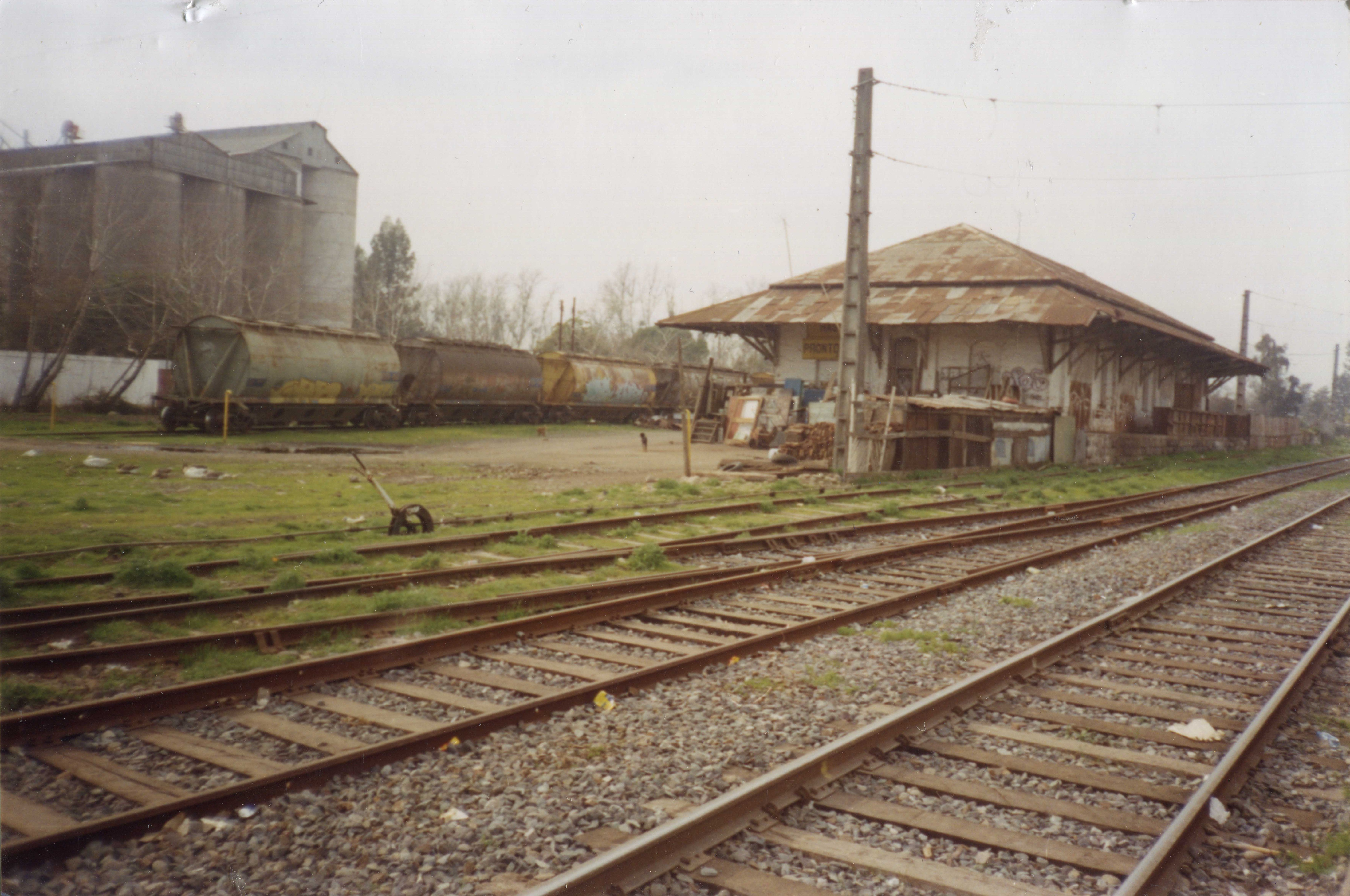 Tramo Ferroviario Alameda Talagante 1990