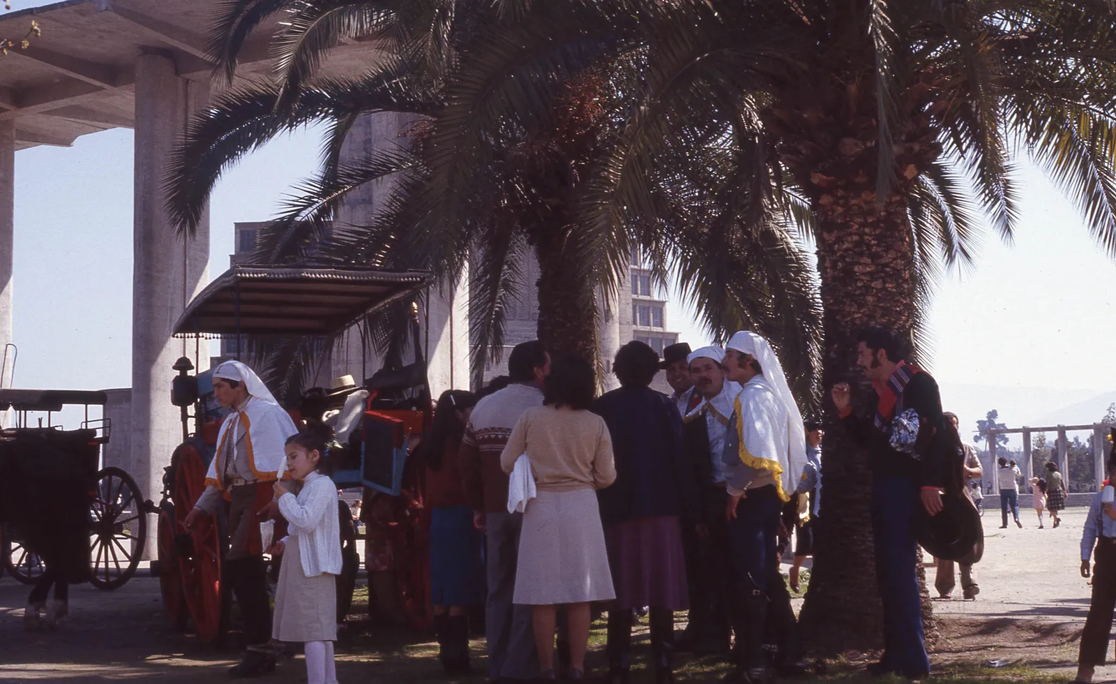 Cuasimodistas en el Templo Votivo de Maipú, 1983