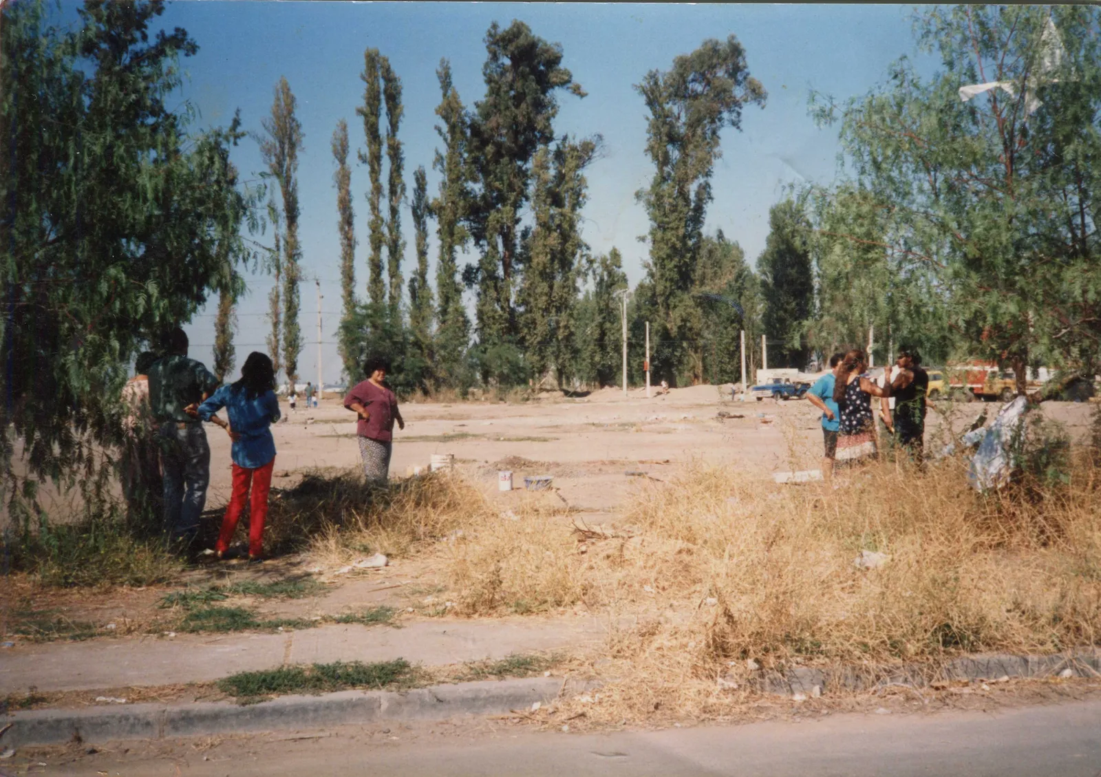Terreno en Quilicura para instalación de cruz, 1996