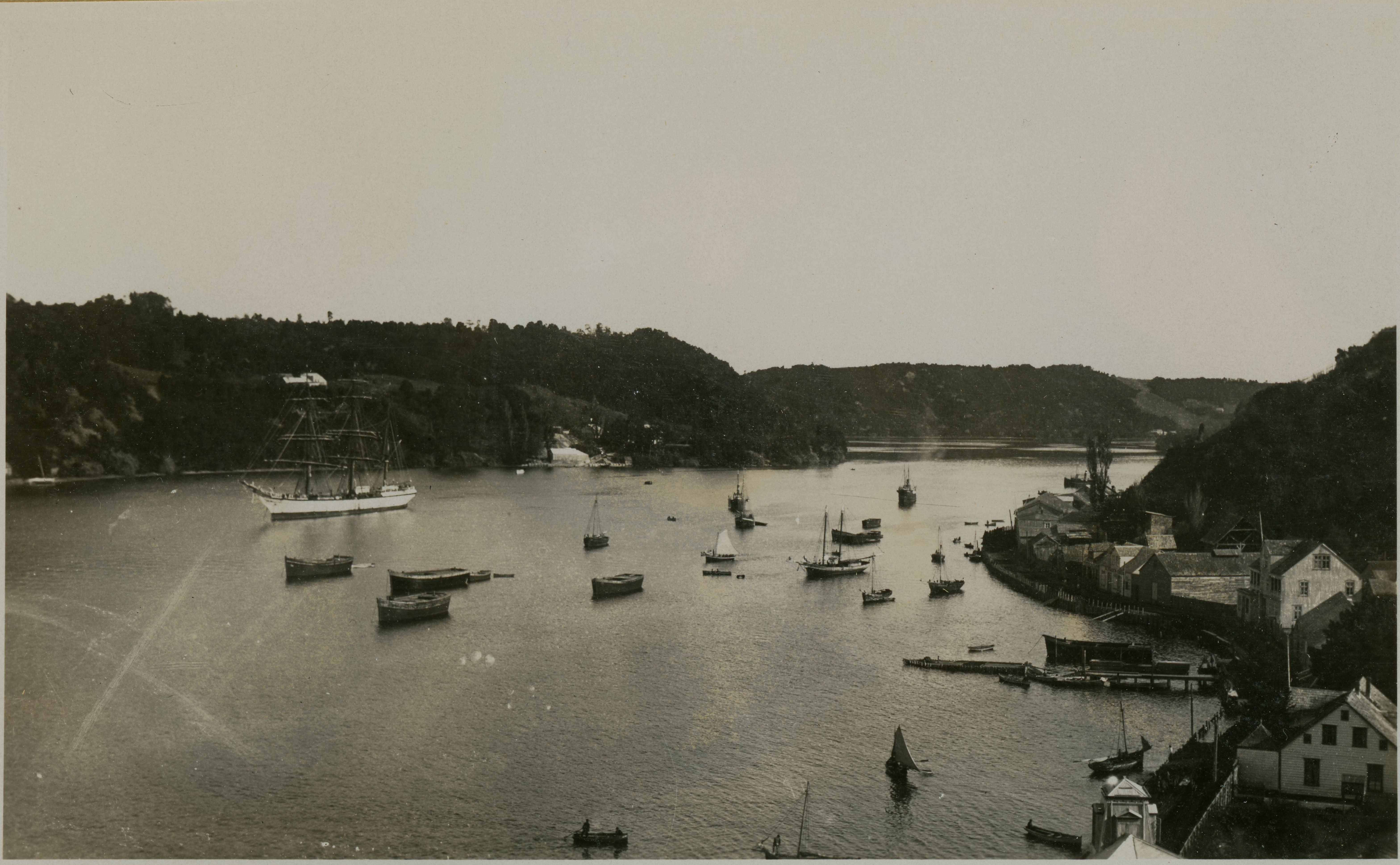 Caleta de Angelmó, ca. 1928
