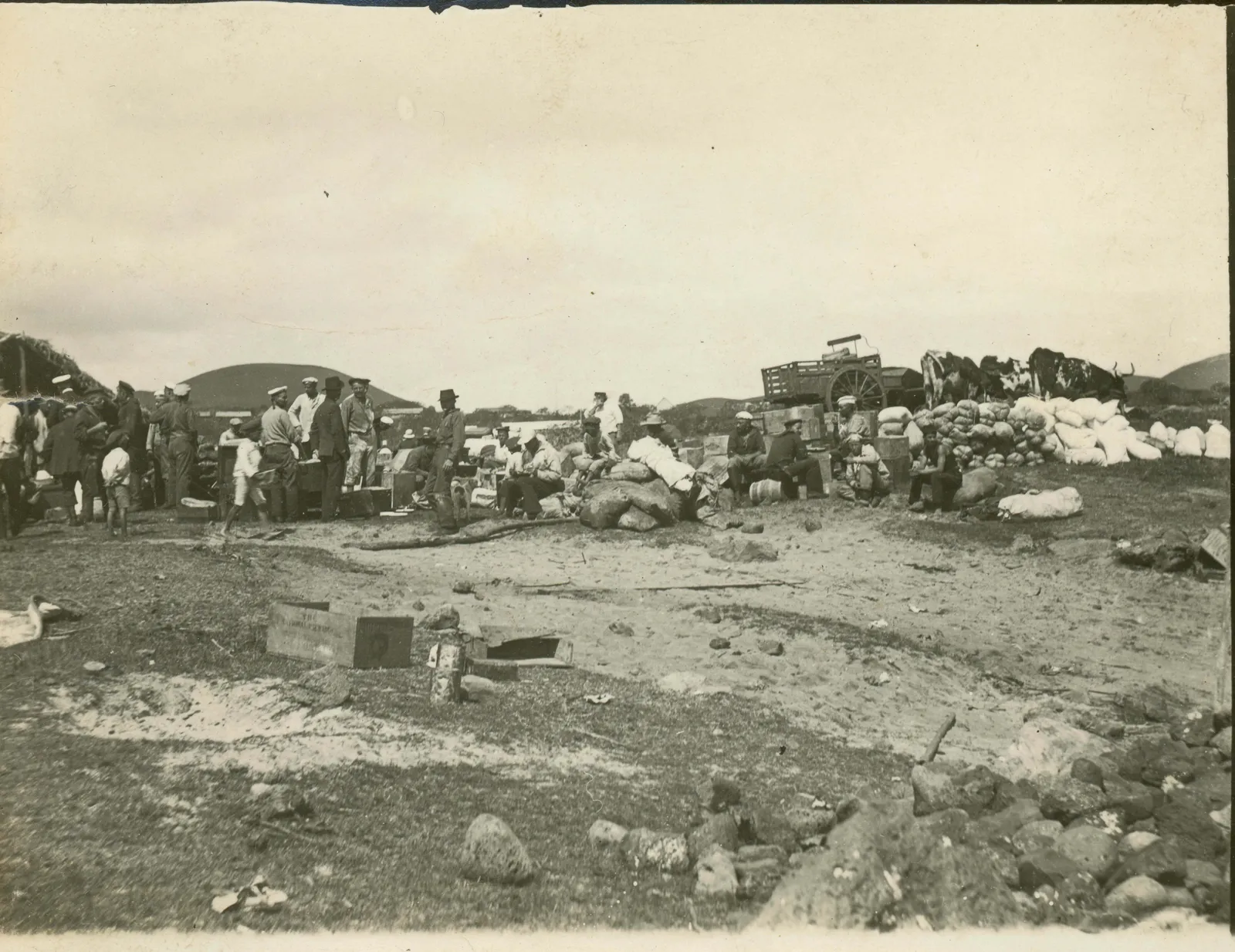 Escena en Rapa Nui, 1917