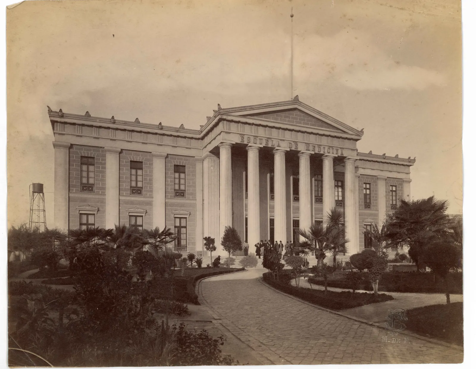 Edificio del Congreso Nacional, Santiago, ca. 1904
